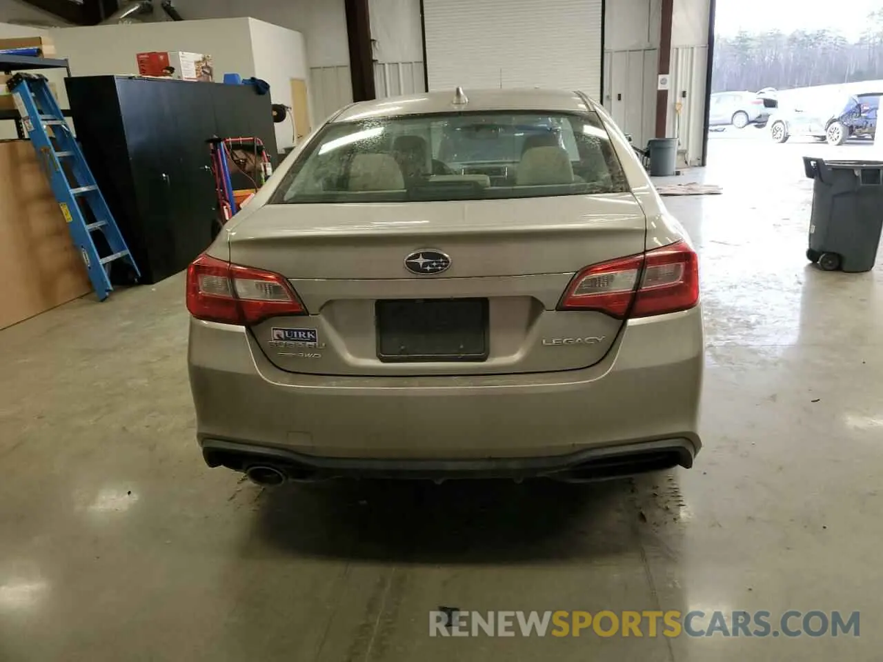 6 Фотография поврежденного автомобиля 4S3BNAF65K3009953 SUBARU LEGACY 2019