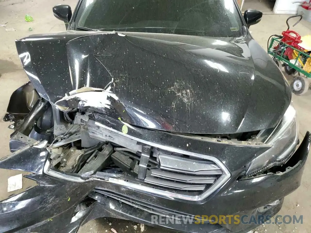 11 Фотография поврежденного автомобиля 4S3BNAF65K3028616 SUBARU LEGACY 2019
