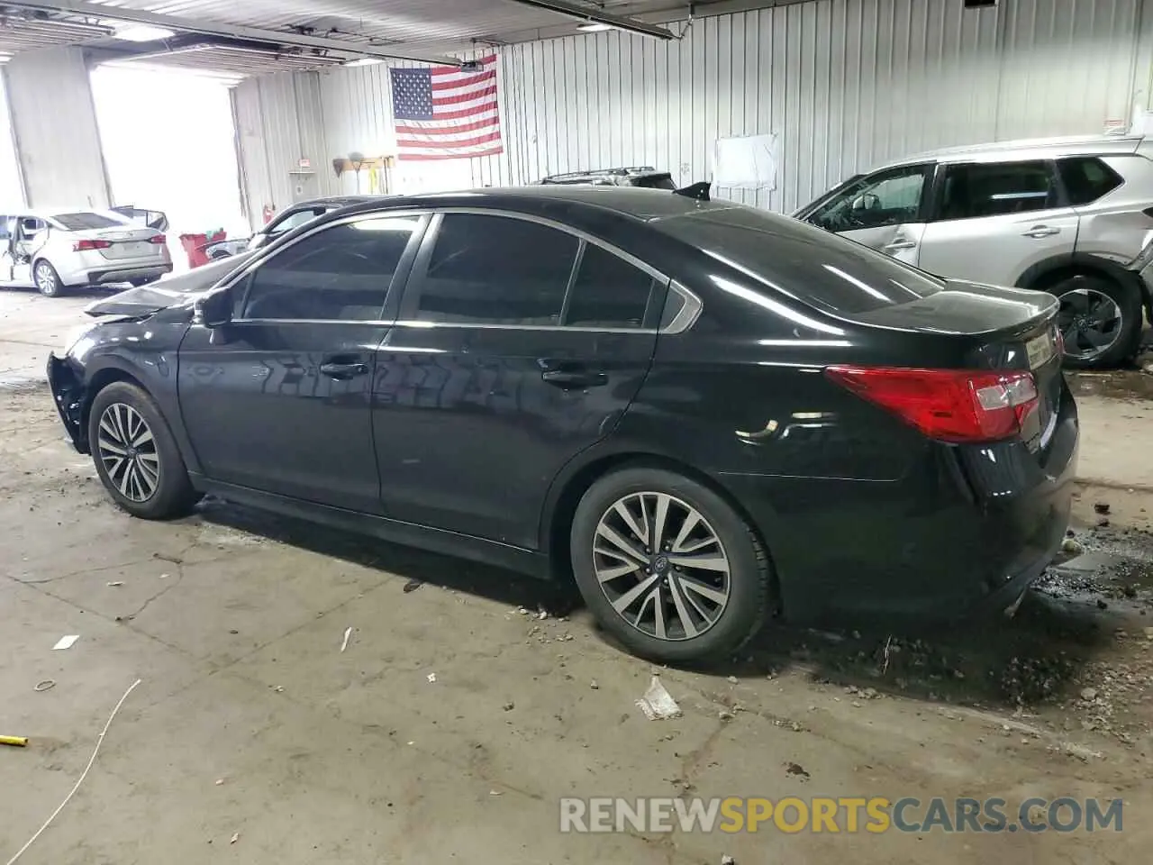 2 Фотография поврежденного автомобиля 4S3BNAF65K3028616 SUBARU LEGACY 2019