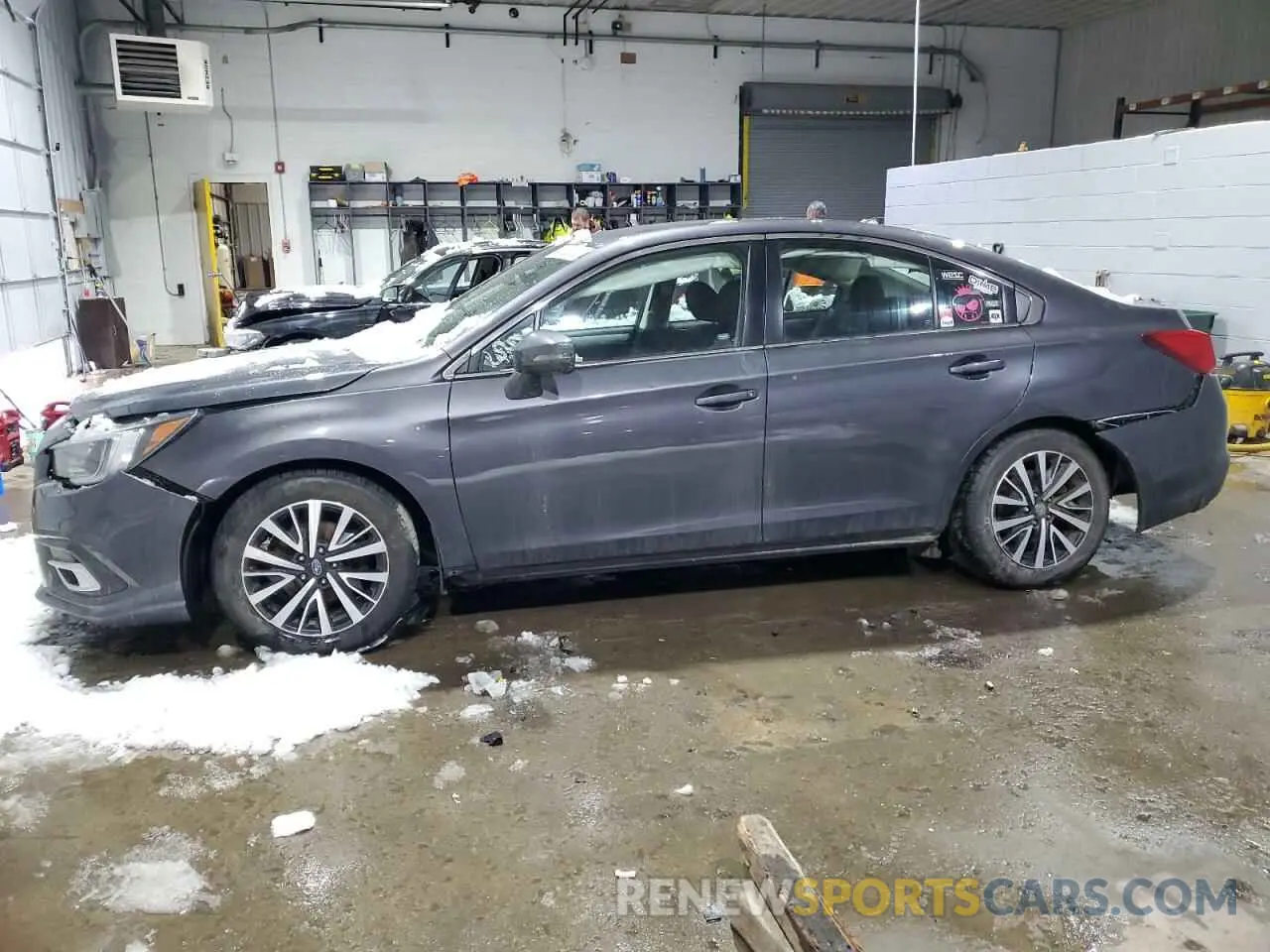 1 Photograph of a damaged car 4S3BNAF66K3014921 SUBARU LEGACY 2019