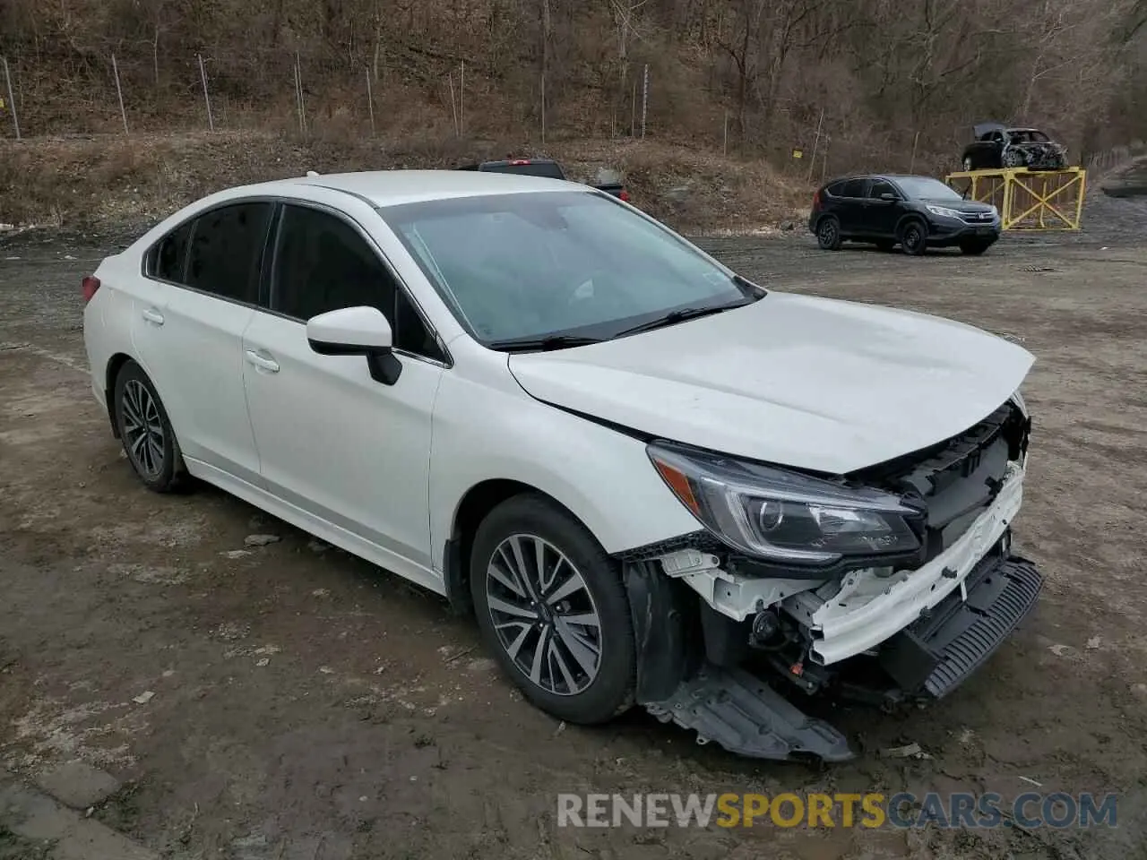 4 Photograph of a damaged car 4S3BNAF67K3007962 SUBARU LEGACY 2019