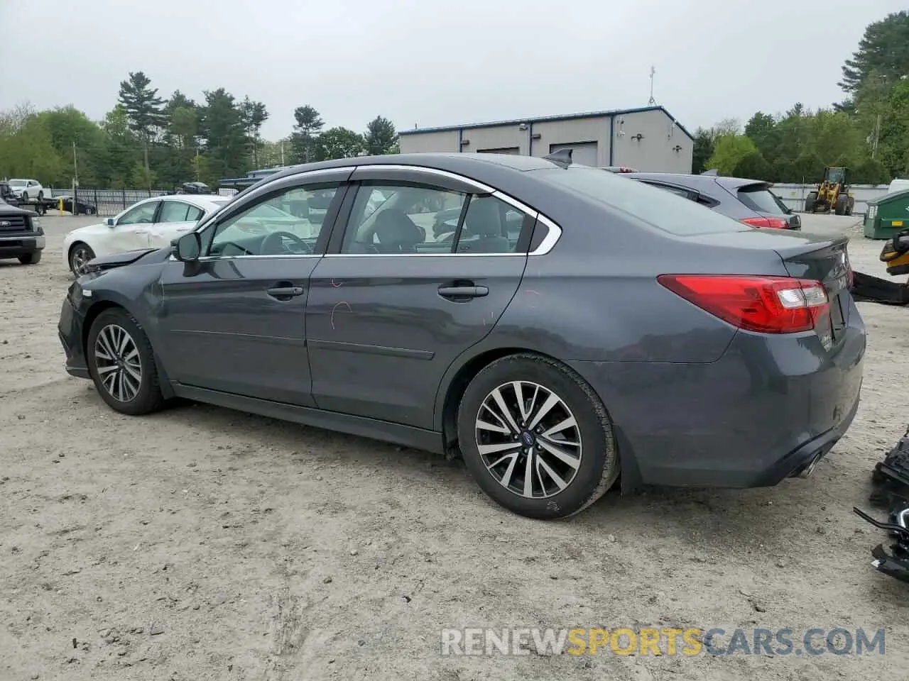 2 Photograph of a damaged car 4S3BNAF67K3019500 SUBARU LEGACY 2019