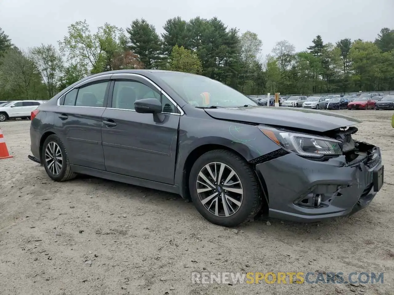 4 Photograph of a damaged car 4S3BNAF67K3019500 SUBARU LEGACY 2019