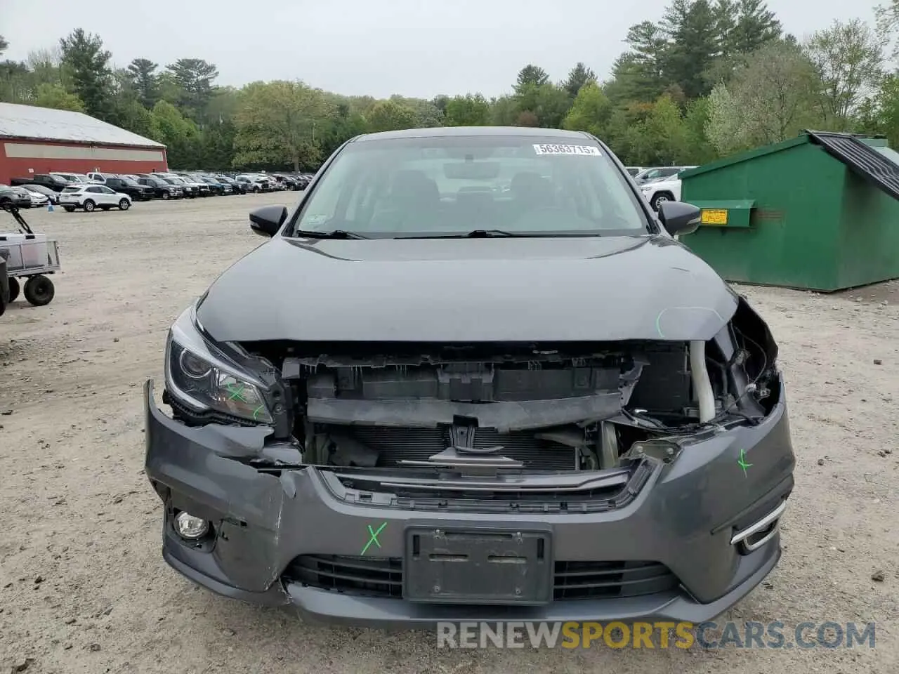 5 Photograph of a damaged car 4S3BNAF67K3019500 SUBARU LEGACY 2019