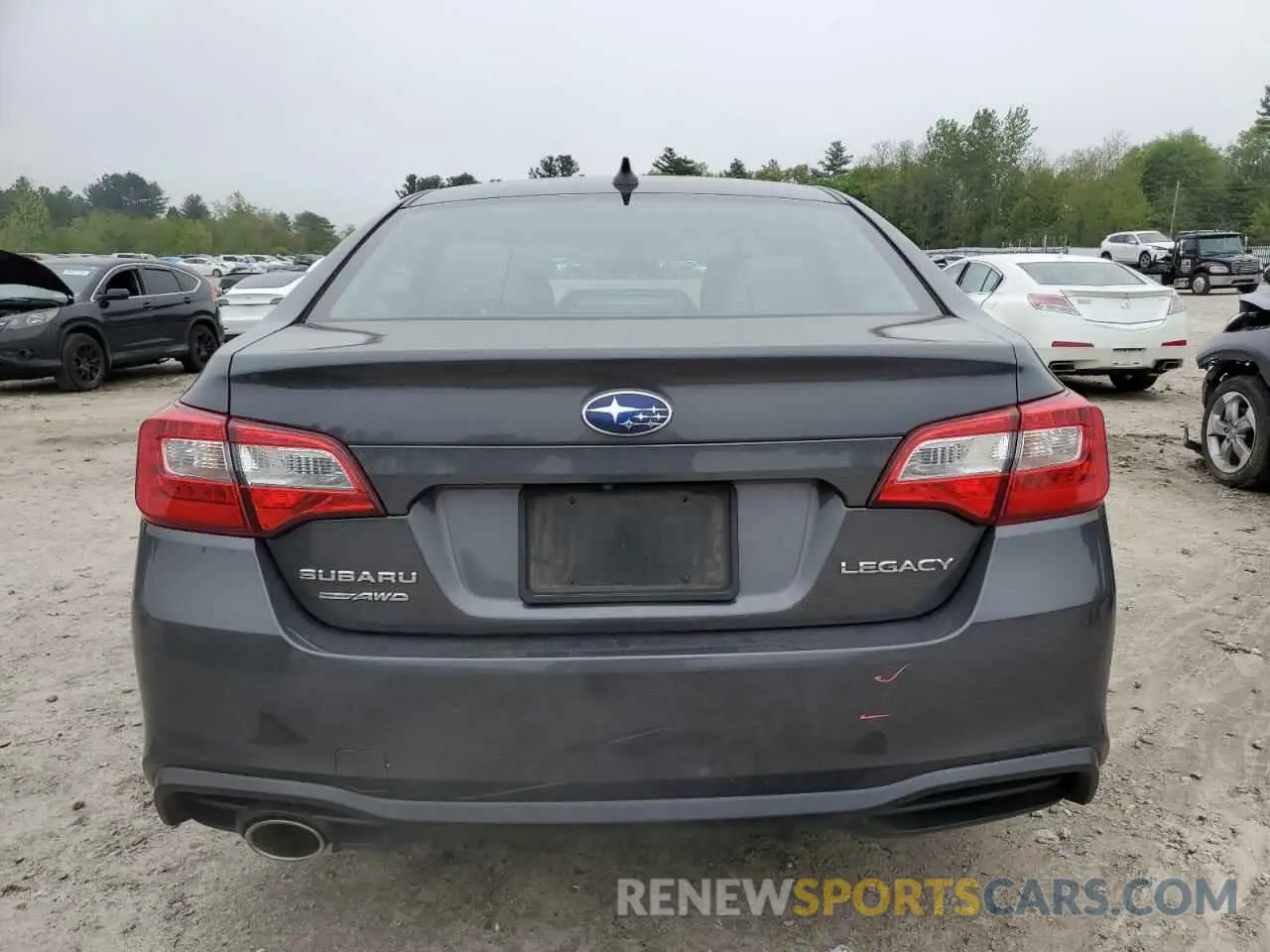 6 Photograph of a damaged car 4S3BNAF67K3019500 SUBARU LEGACY 2019
