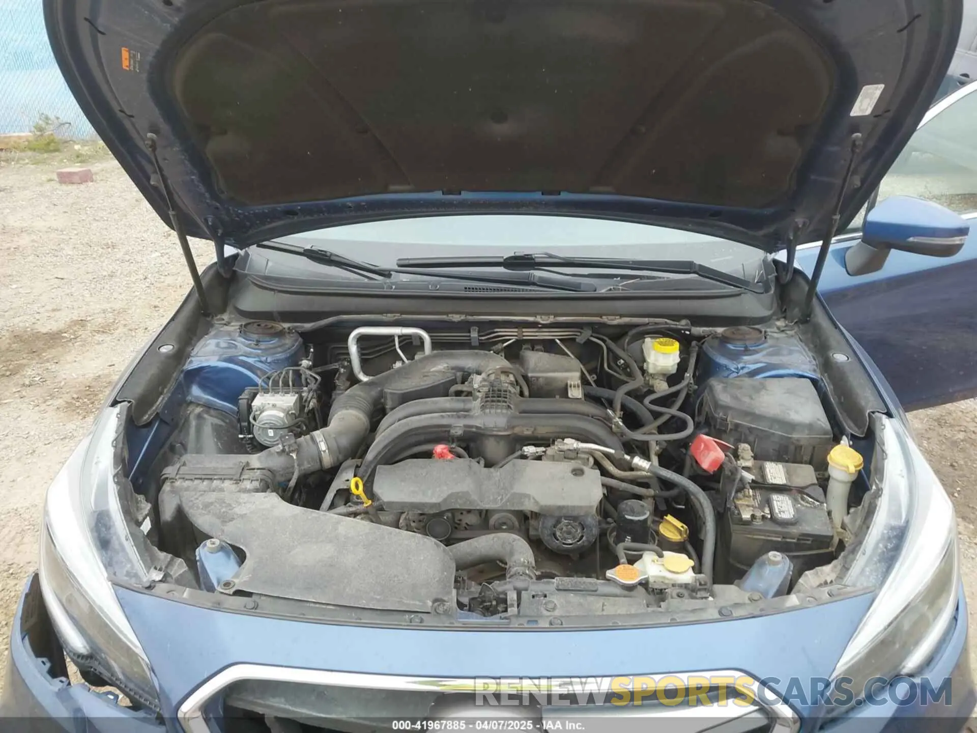 10 Photograph of a damaged car 4S3BNAF68K3016704 SUBARU LEGACY 2019
