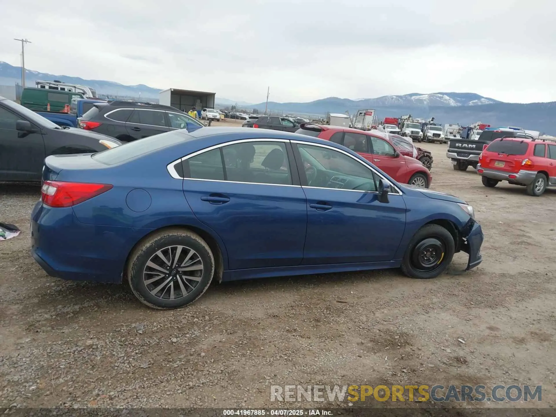 14 Photograph of a damaged car 4S3BNAF68K3016704 SUBARU LEGACY 2019