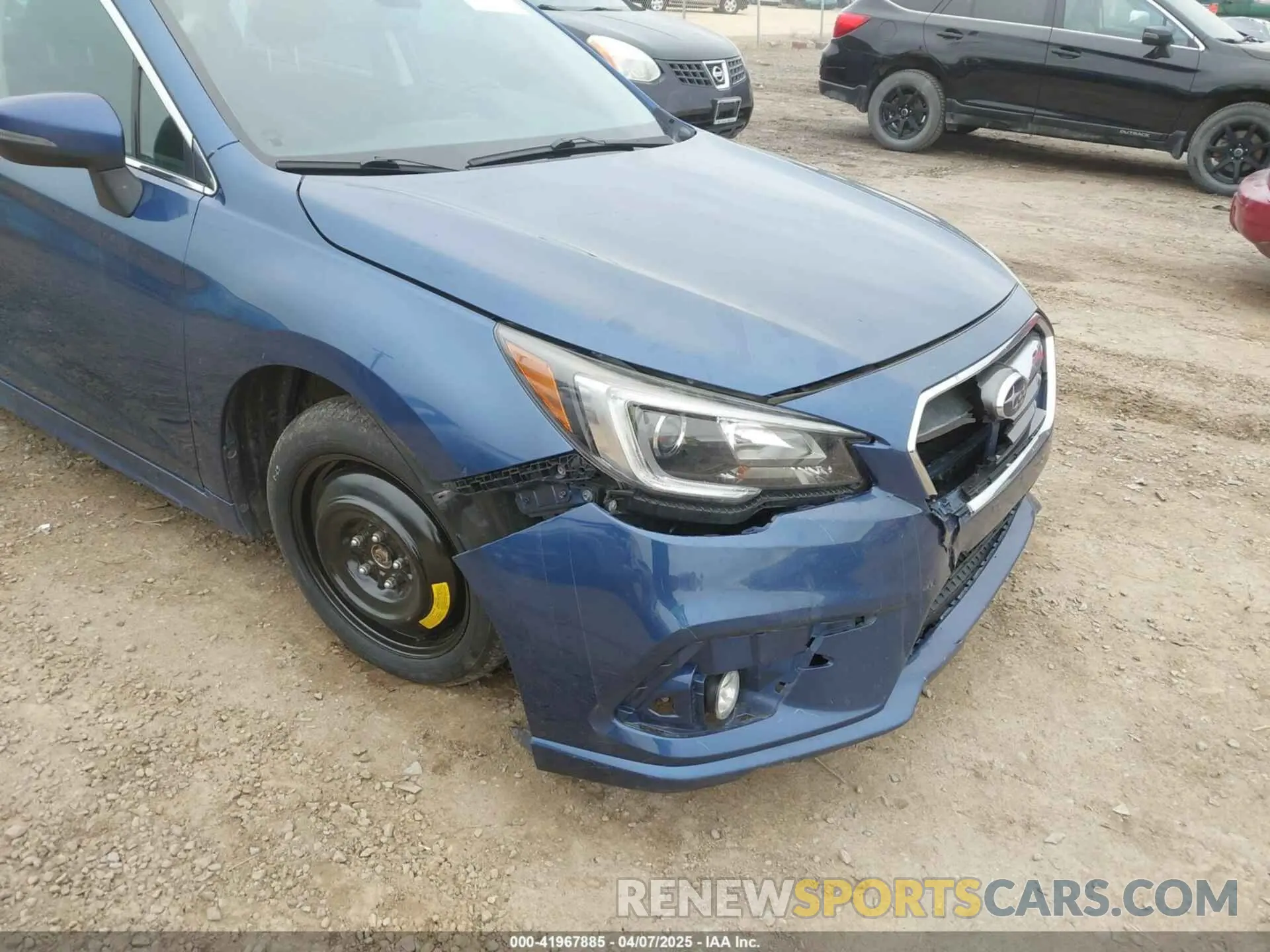 6 Photograph of a damaged car 4S3BNAF68K3016704 SUBARU LEGACY 2019