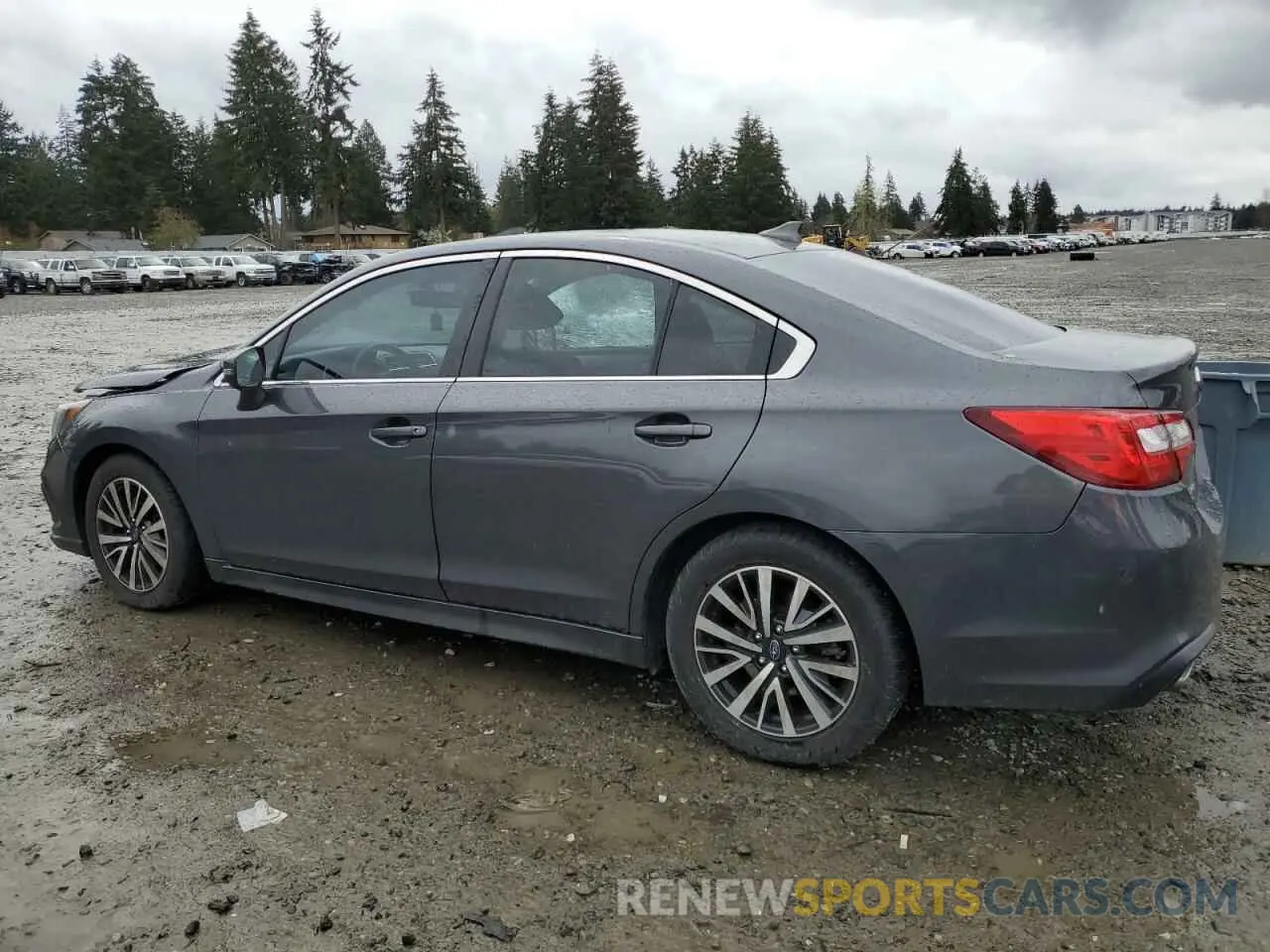 2 Photograph of a damaged car 4S3BNAF68K3019683 SUBARU LEGACY 2019