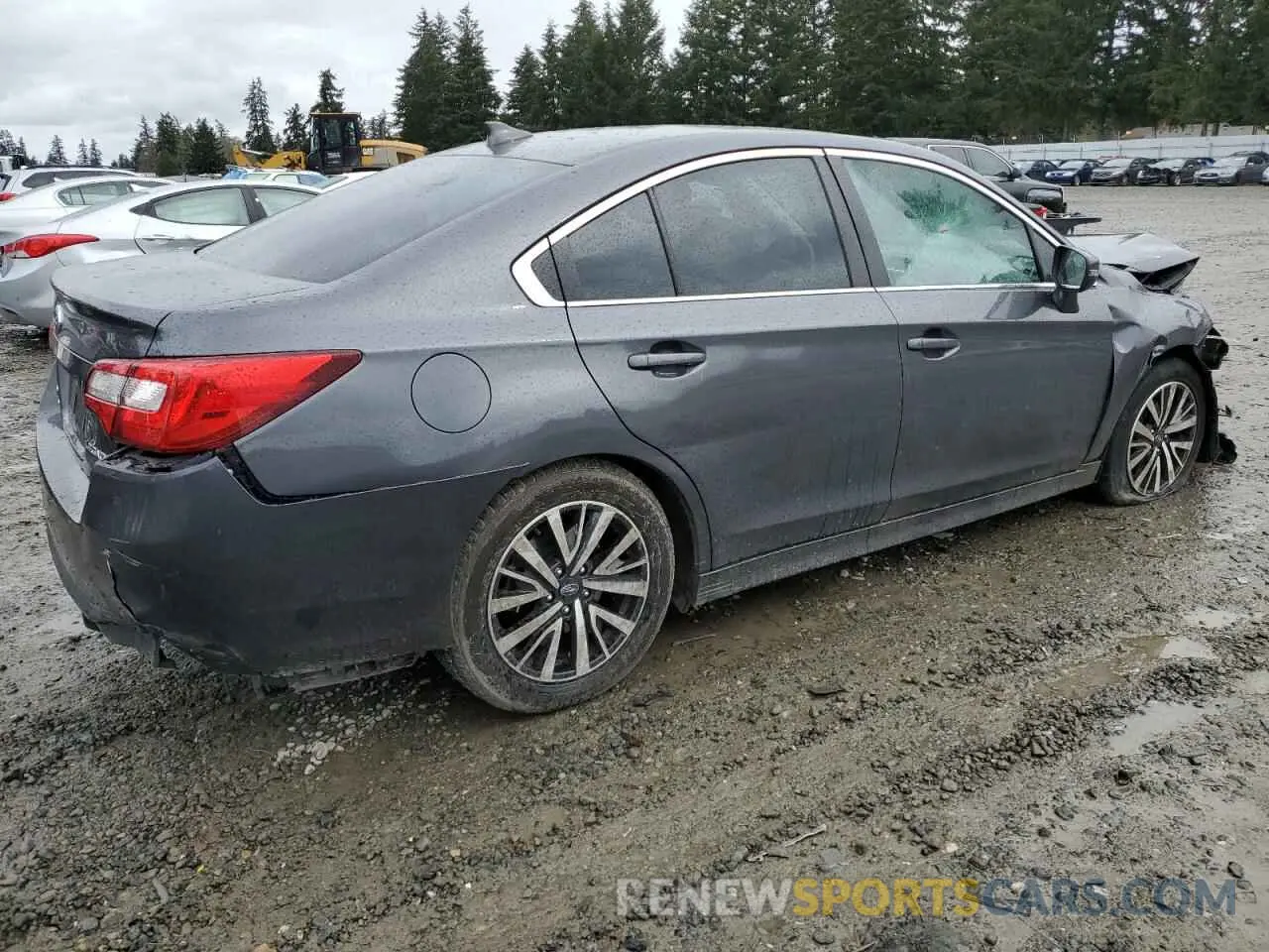 3 Photograph of a damaged car 4S3BNAF68K3019683 SUBARU LEGACY 2019
