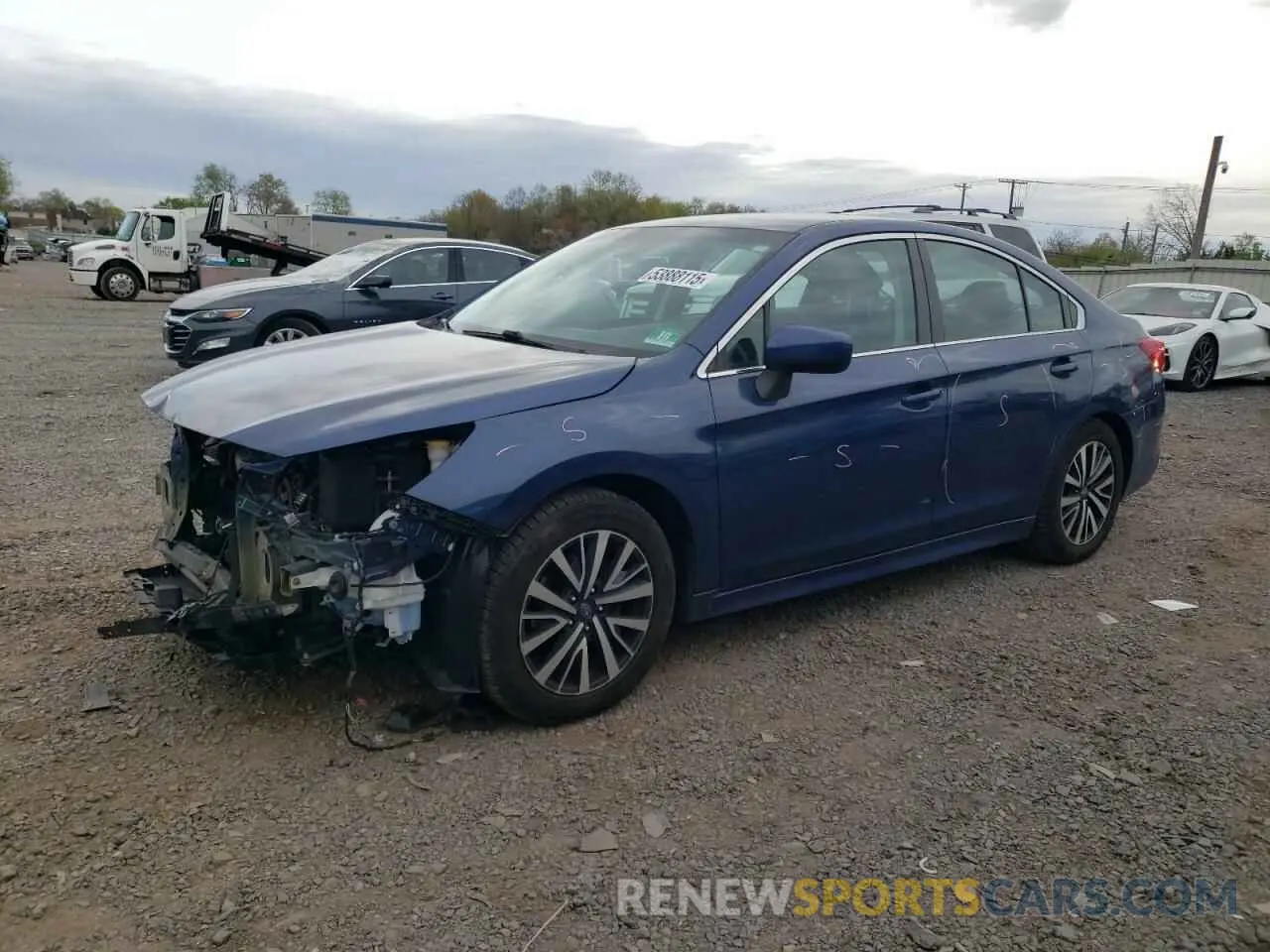 1 Фотография поврежденного автомобиля 4S3BNAF69K3011382 SUBARU LEGACY 2019