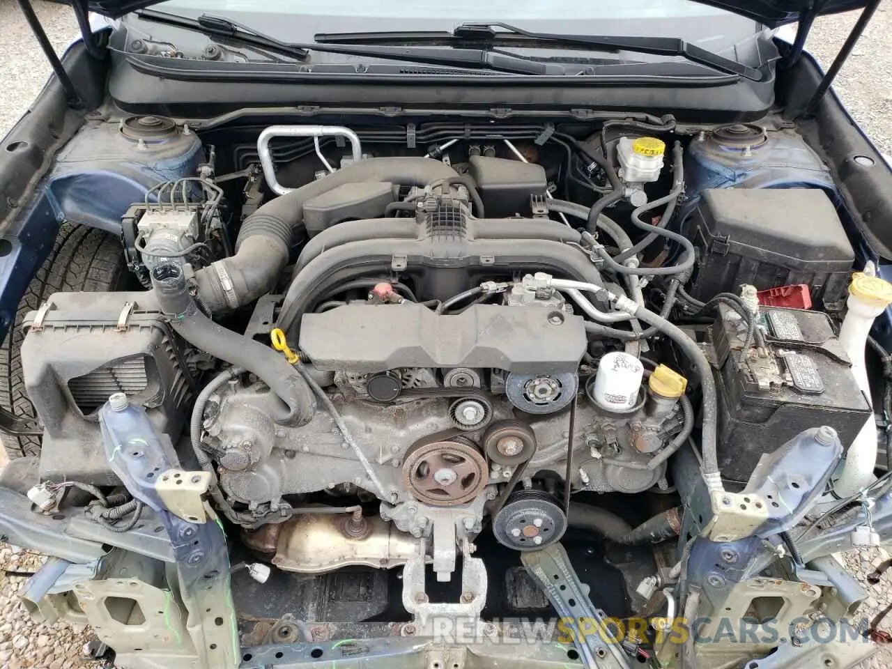 11 Фотография поврежденного автомобиля 4S3BNAF69K3011382 SUBARU LEGACY 2019