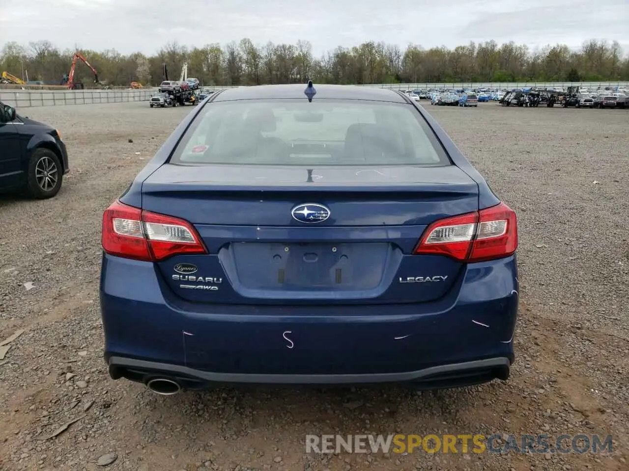 6 Фотография поврежденного автомобиля 4S3BNAF69K3011382 SUBARU LEGACY 2019