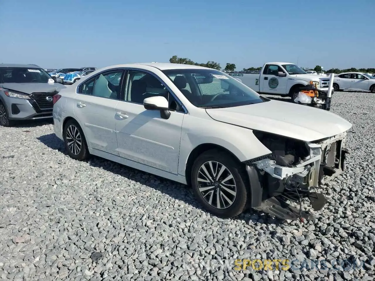 4 Photograph of a damaged car 4S3BNAF6XK3028224 SUBARU LEGACY 2019
