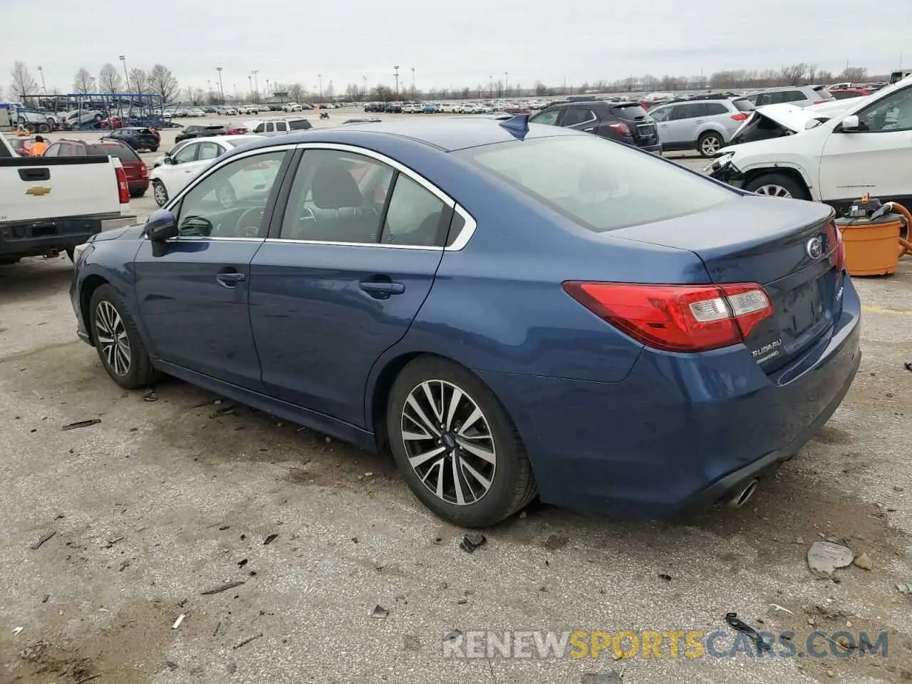 2 Фотография поврежденного автомобиля 4S3BNAH65K3027317 SUBARU LEGACY 2019