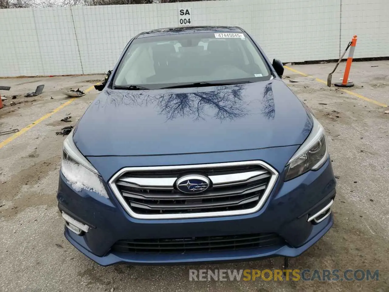 5 Фотография поврежденного автомобиля 4S3BNAH65K3027317 SUBARU LEGACY 2019