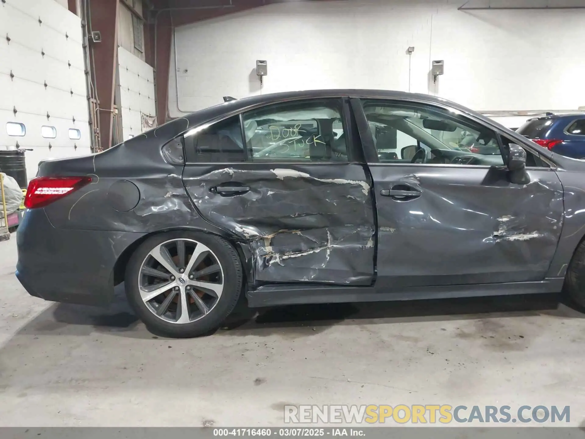 6 Photograph of a damaged car 4S3BNAN61K3002547 SUBARU LEGACY 2019
