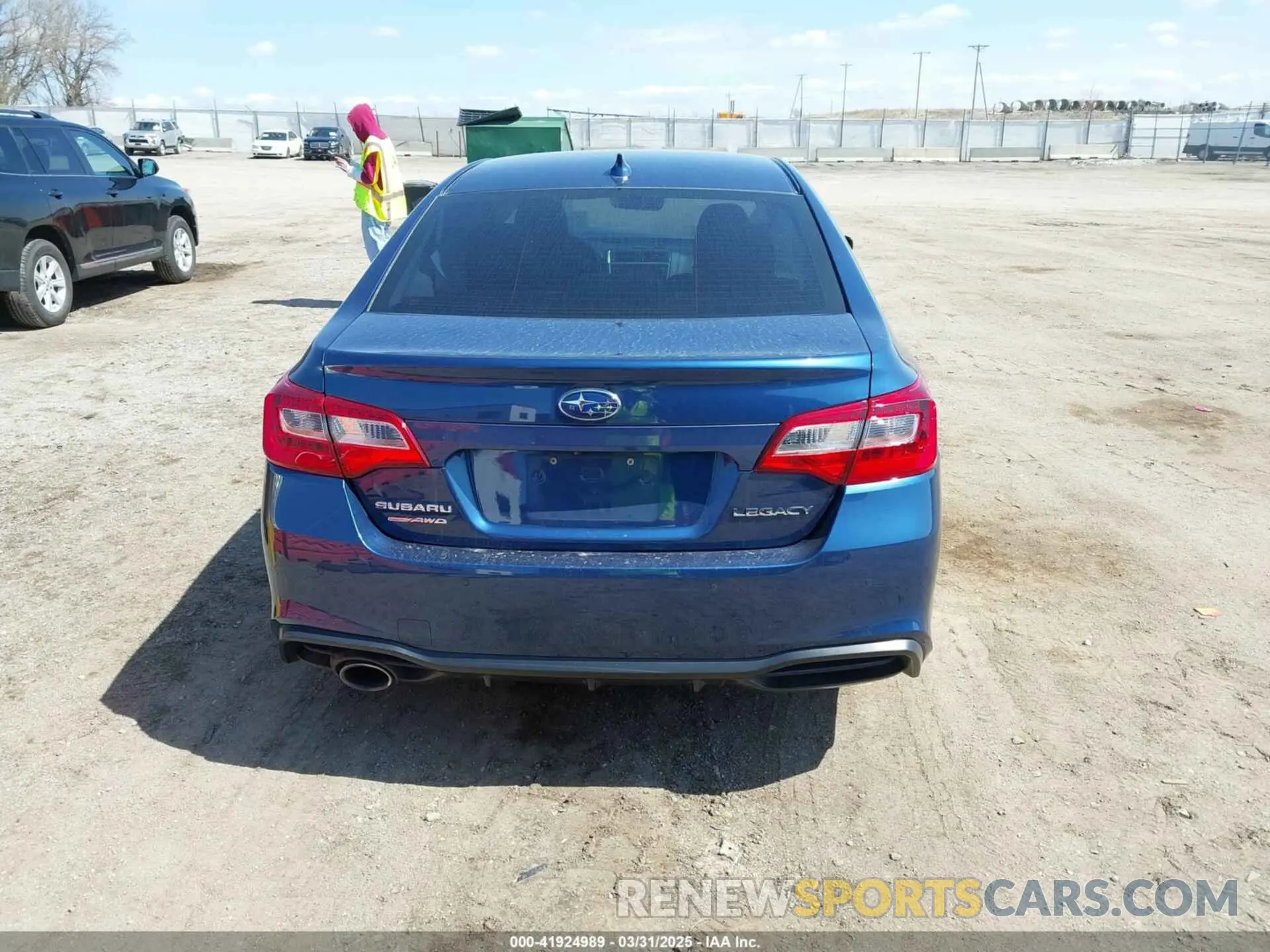 17 Photograph of a damaged car 4S3BNAN62K3003397 SUBARU LEGACY 2019