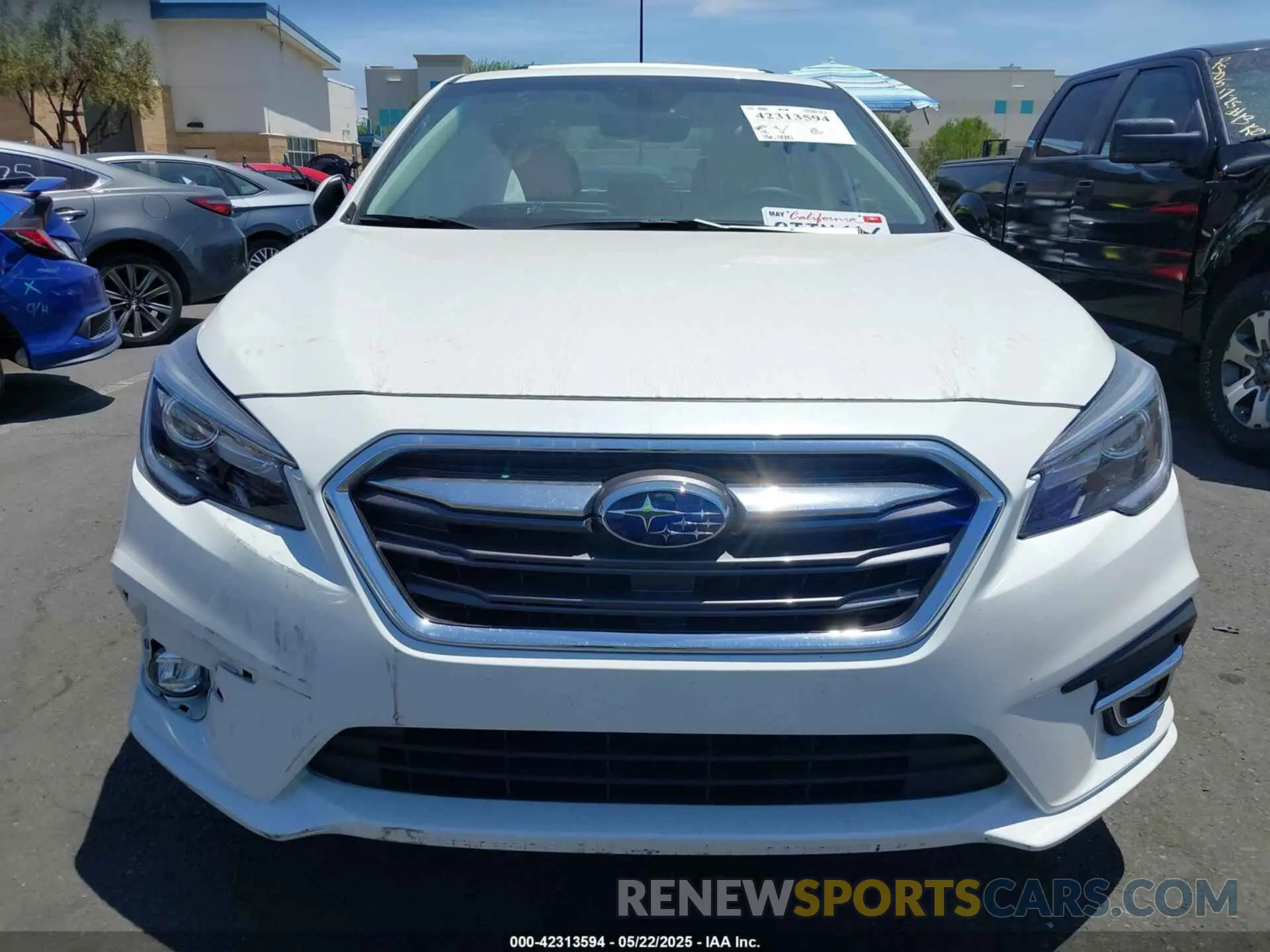 12 Фотография поврежденного автомобиля 4S3BNAN62K3033208 SUBARU LEGACY 2019