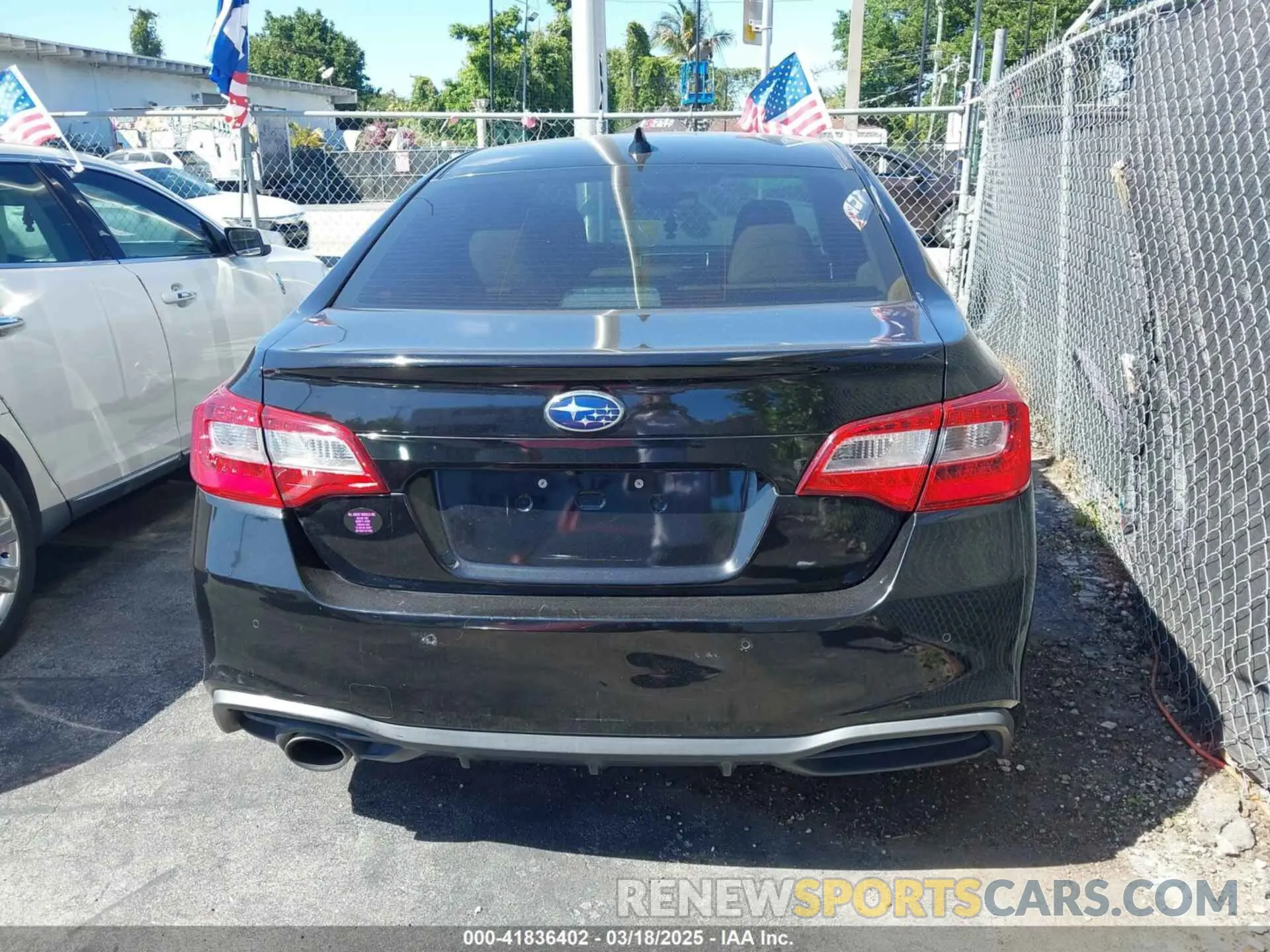 16 Photograph of a damaged car 4S3BNAN64K3003935 SUBARU LEGACY 2019