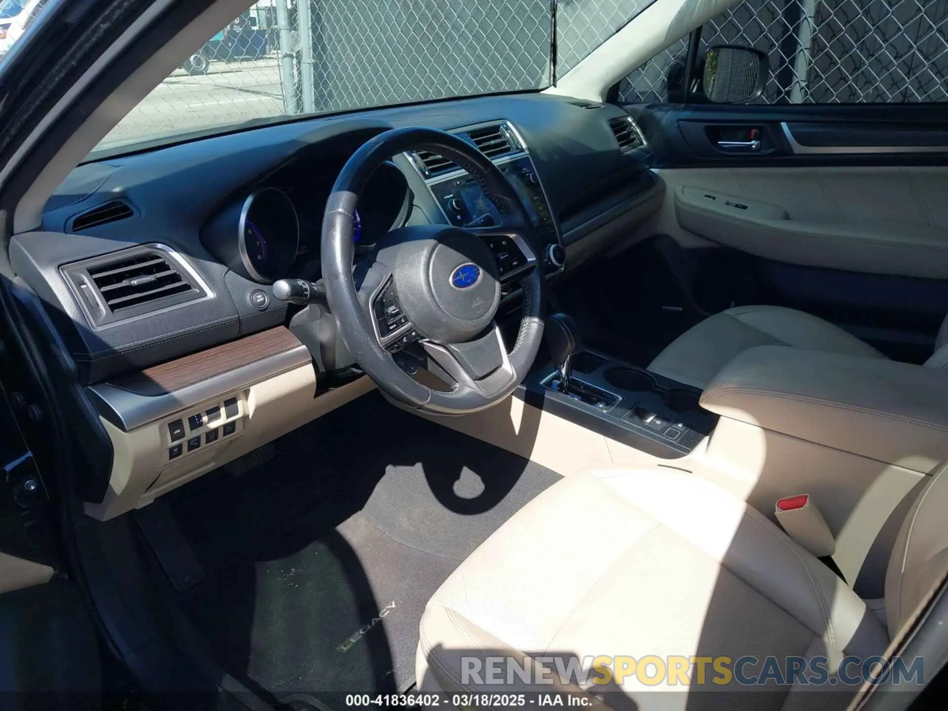 5 Photograph of a damaged car 4S3BNAN64K3003935 SUBARU LEGACY 2019