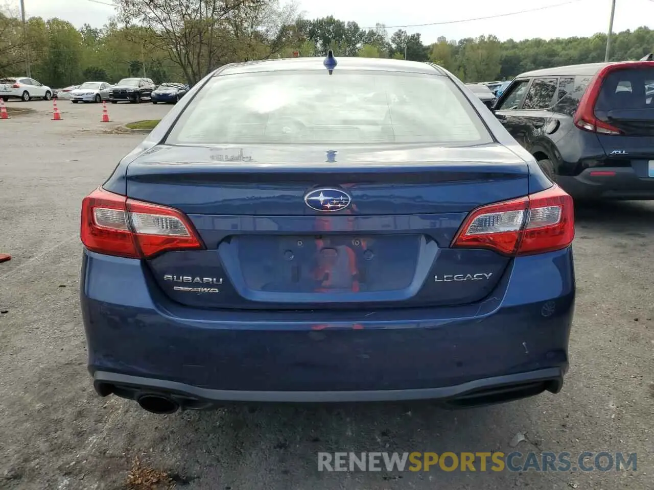 6 Photograph of a damaged car 4S3BNAN68K3011312 SUBARU LEGACY 2019
