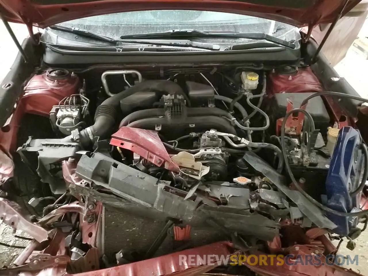 11 Photograph of a damaged car 4S3BNAN69K3003607 SUBARU LEGACY 2019