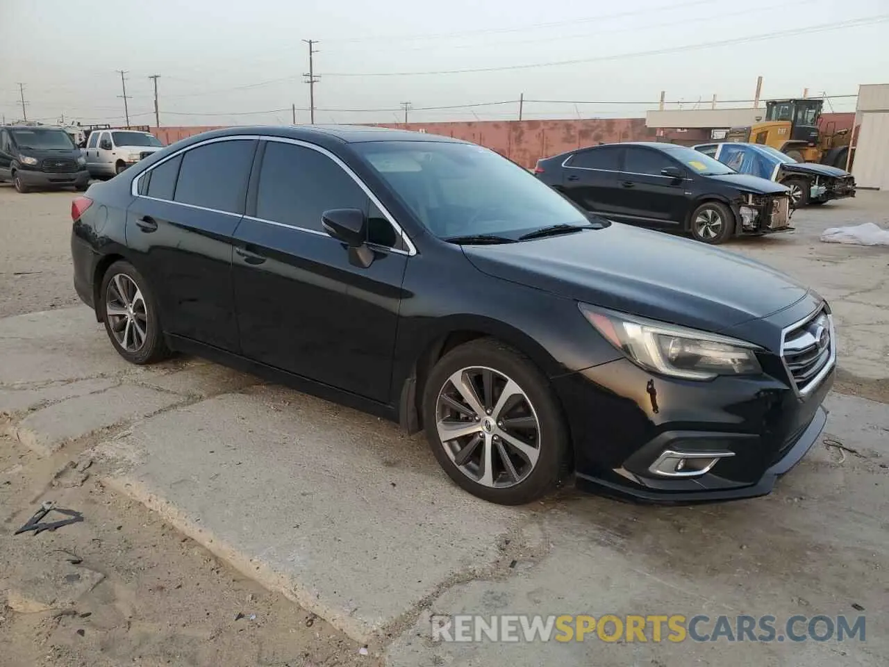 4 Photograph of a damaged car 4S3BNAN69K3007043 SUBARU LEGACY 2019