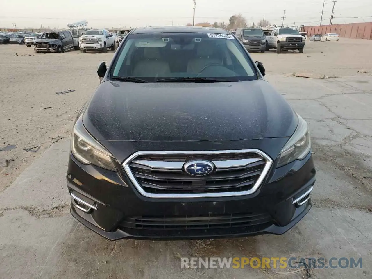 5 Photograph of a damaged car 4S3BNAN69K3007043 SUBARU LEGACY 2019