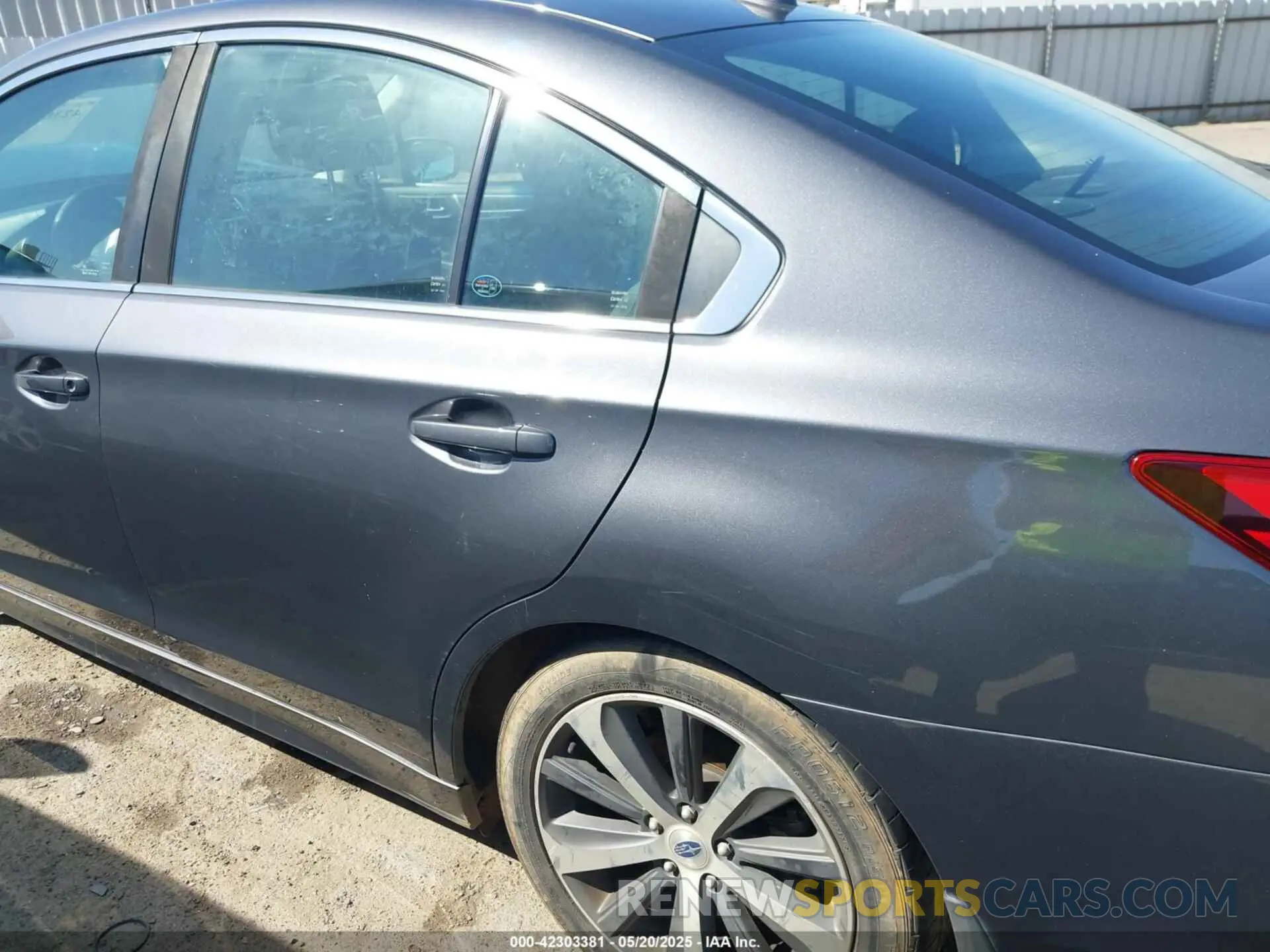 20 Photograph of a damaged car 4S3BNAN6XK3024210 SUBARU LEGACY 2019