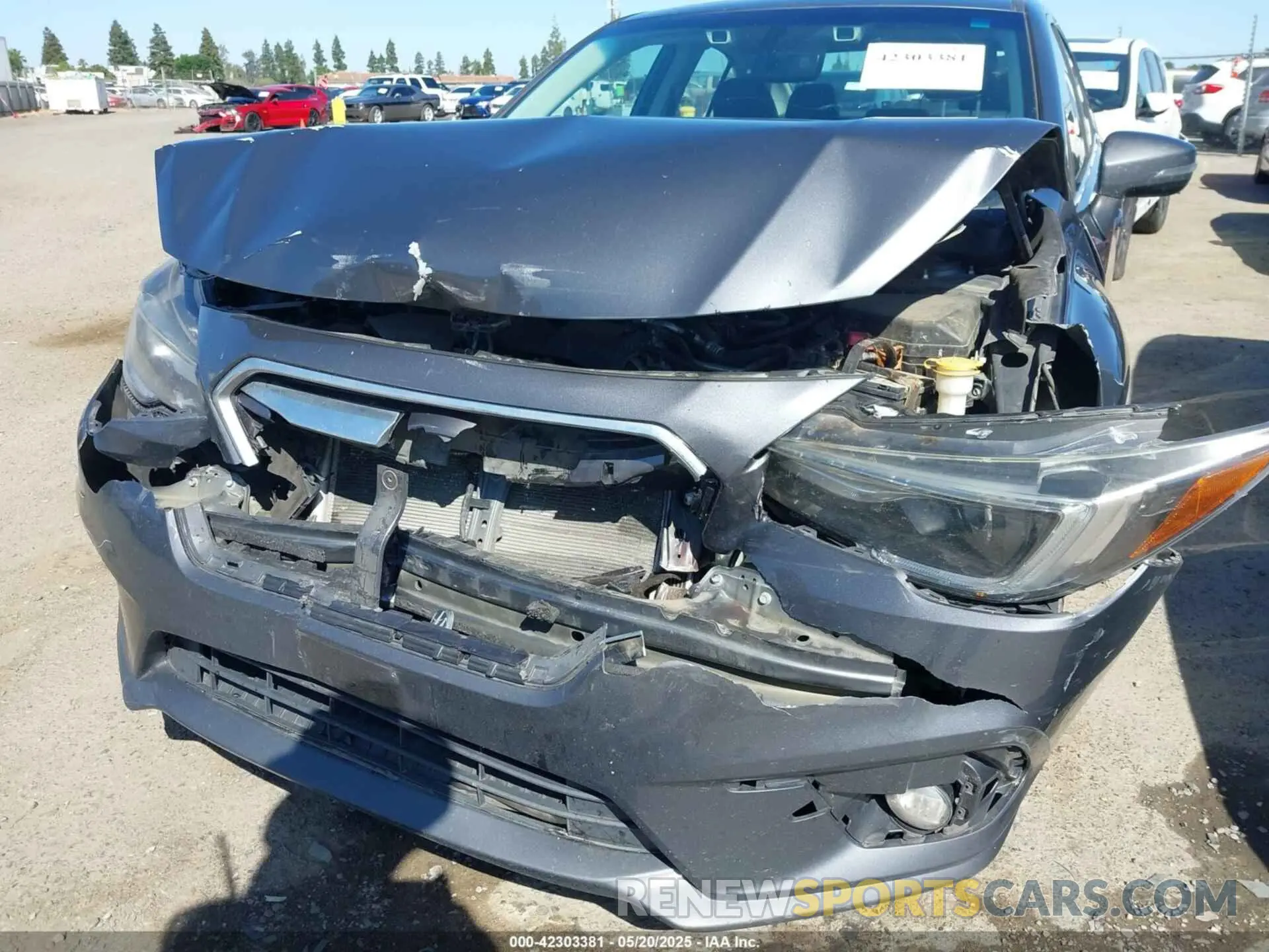 6 Photograph of a damaged car 4S3BNAN6XK3024210 SUBARU LEGACY 2019