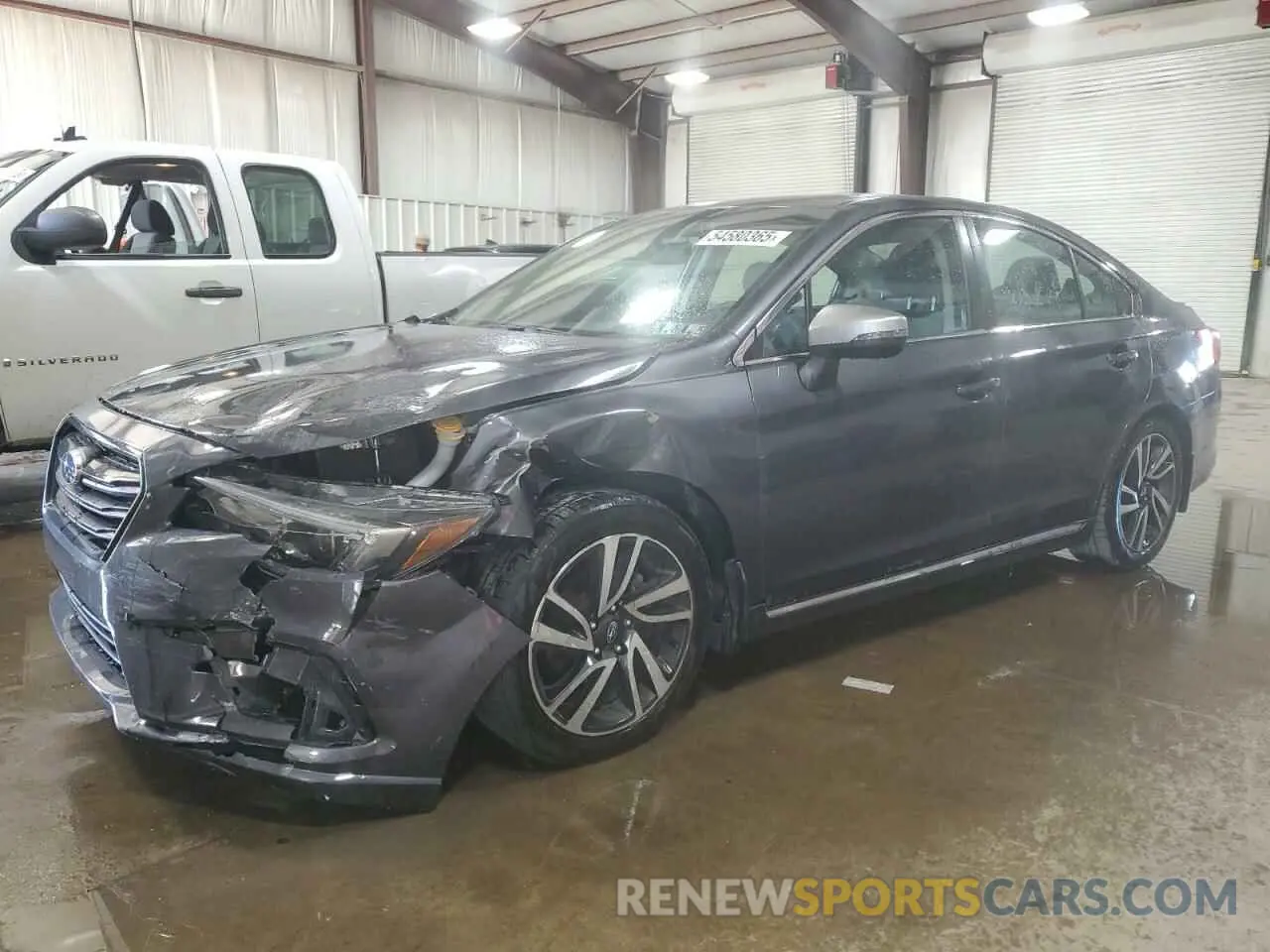 1 Фотография поврежденного автомобиля 4S3BNAR68K3019758 SUBARU LEGACY 2019