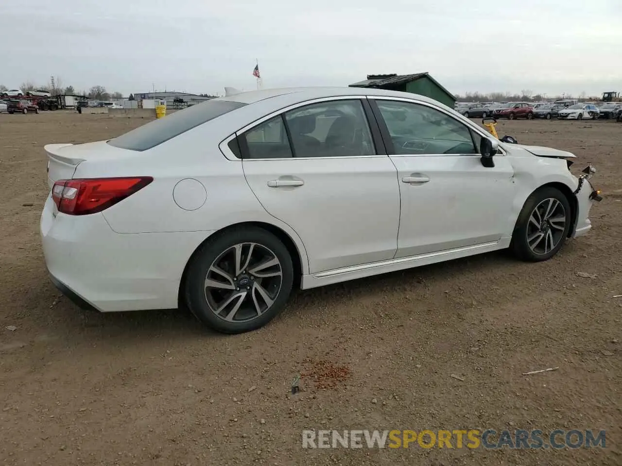 3 Photograph of a damaged car 4S3BNAR68K3028282 SUBARU LEGACY 2019