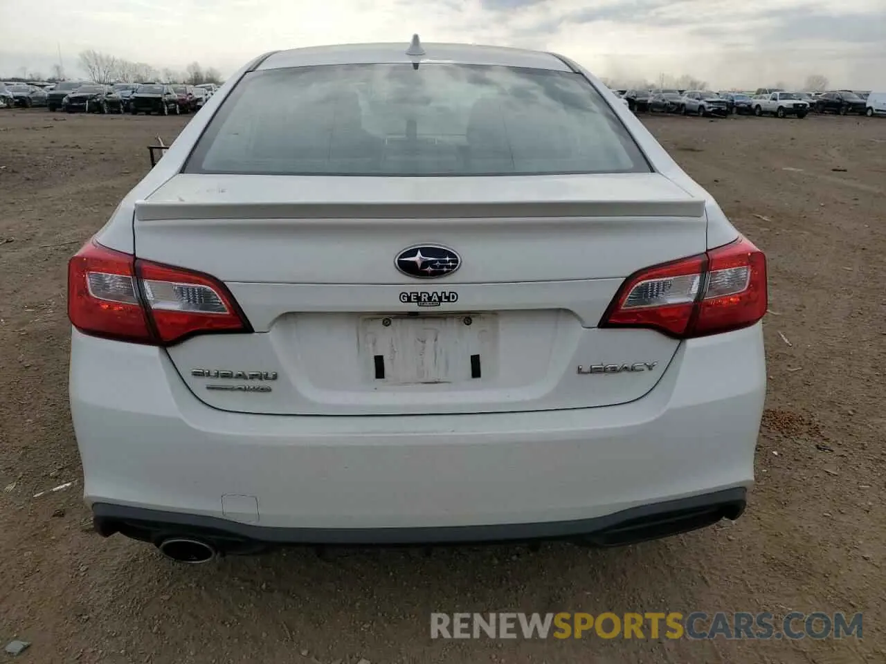 6 Photograph of a damaged car 4S3BNAR68K3028282 SUBARU LEGACY 2019