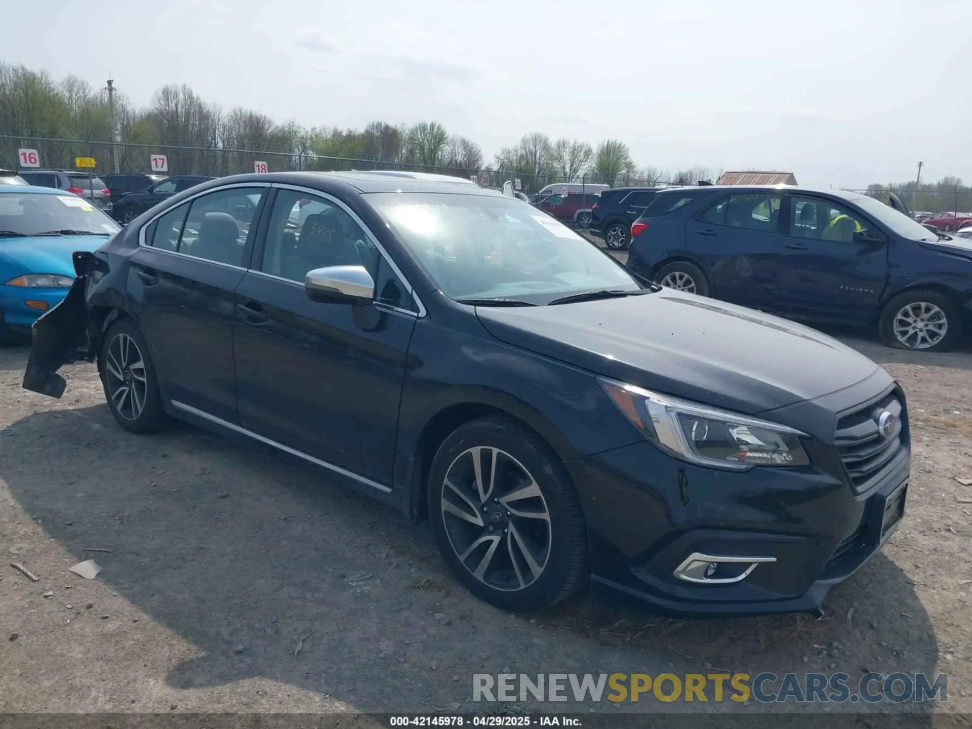 1 Фотография поврежденного автомобиля 4S3BNAS62K3028434 SUBARU LEGACY 2019