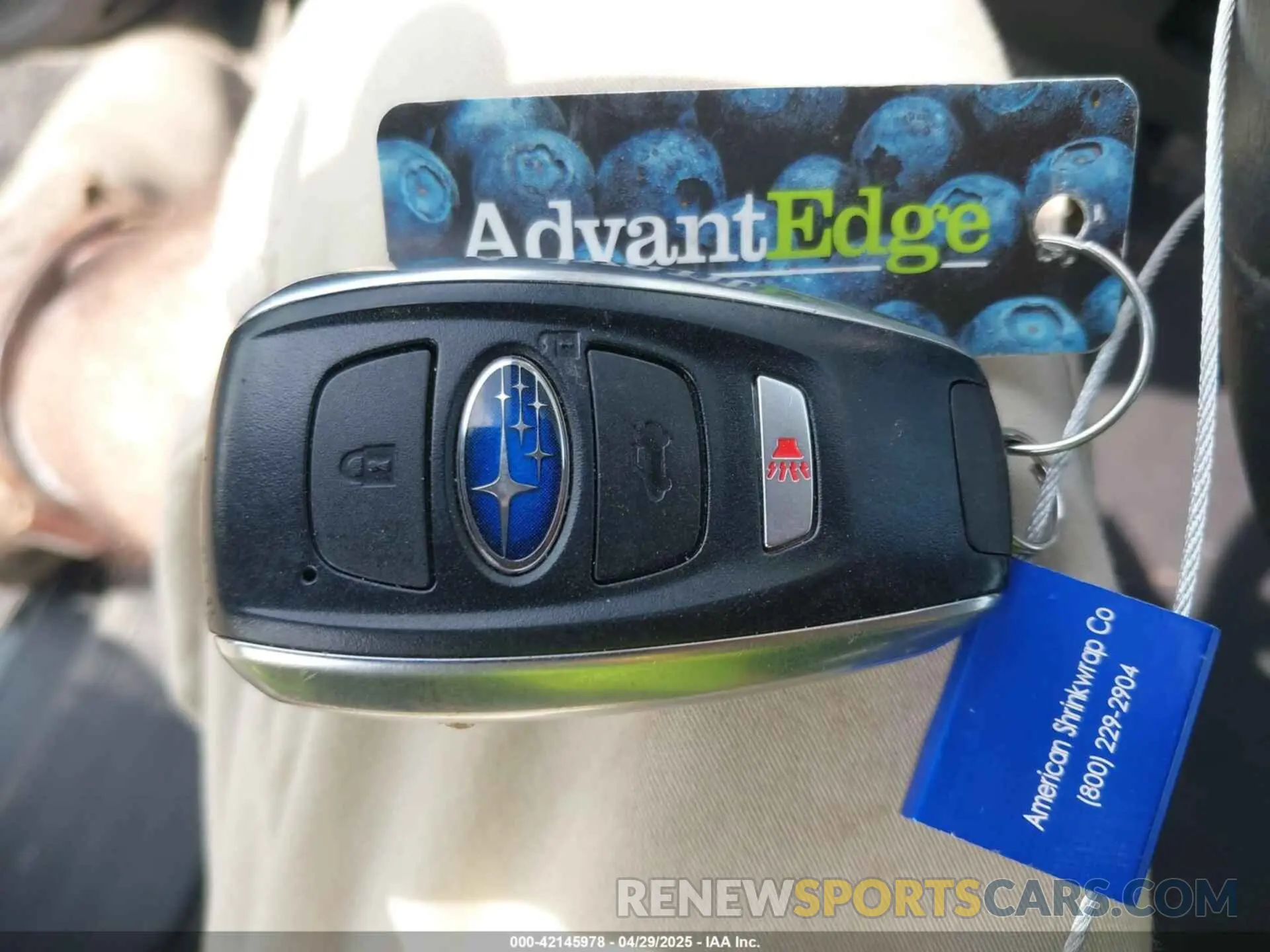 11 Фотография поврежденного автомобиля 4S3BNAS62K3028434 SUBARU LEGACY 2019