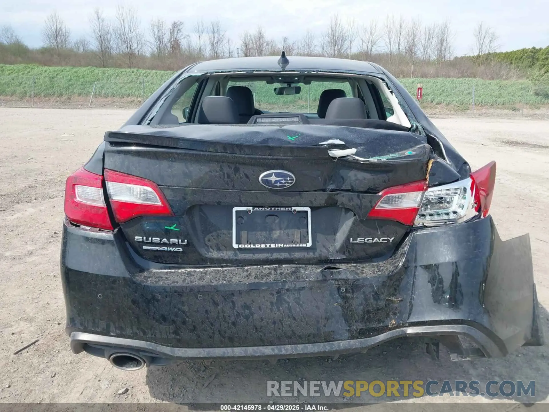16 Фотография поврежденного автомобиля 4S3BNAS62K3028434 SUBARU LEGACY 2019