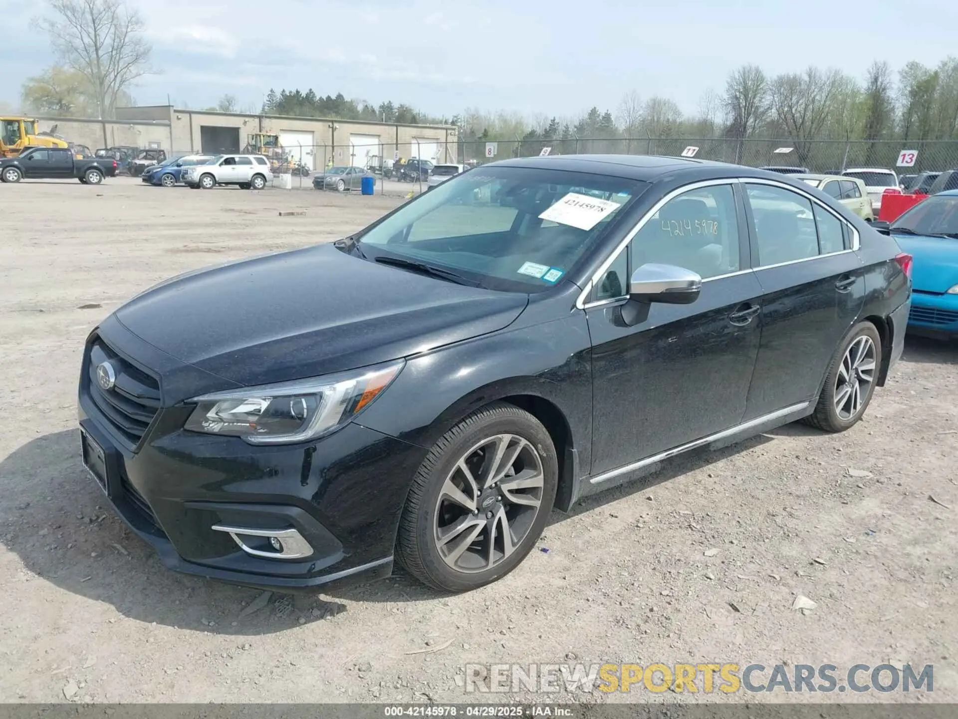 2 Фотография поврежденного автомобиля 4S3BNAS62K3028434 SUBARU LEGACY 2019