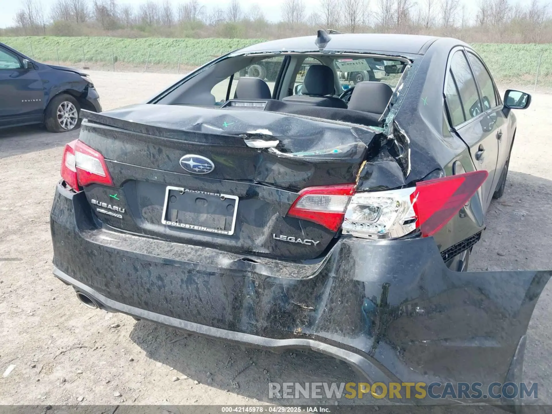 6 Фотография поврежденного автомобиля 4S3BNAS62K3028434 SUBARU LEGACY 2019