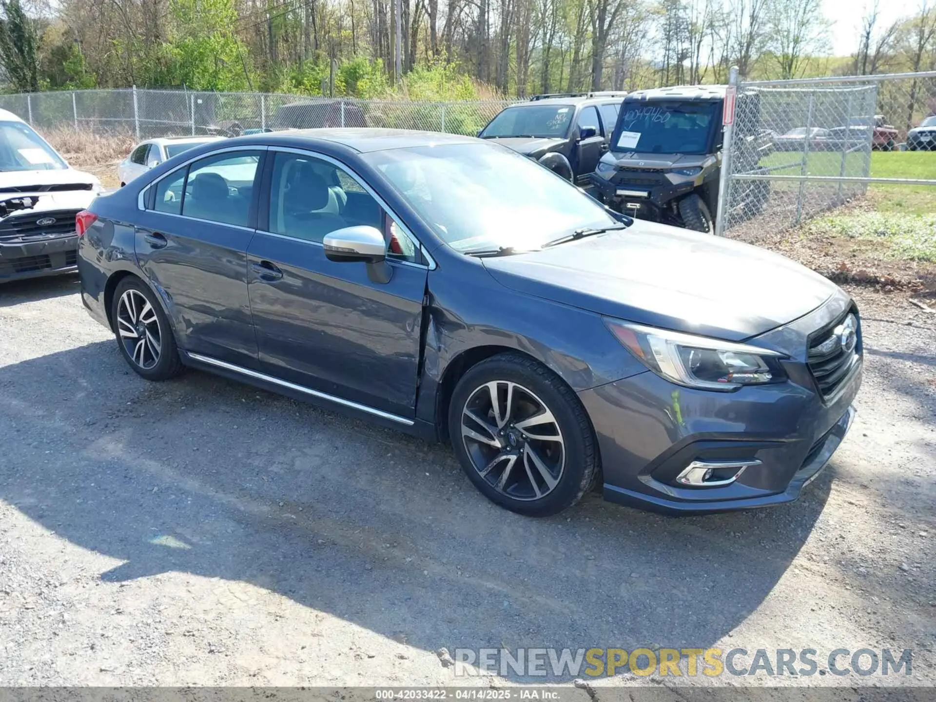 1 Фотография поврежденного автомобиля 4S3BNAS63K3019077 SUBARU LEGACY 2019