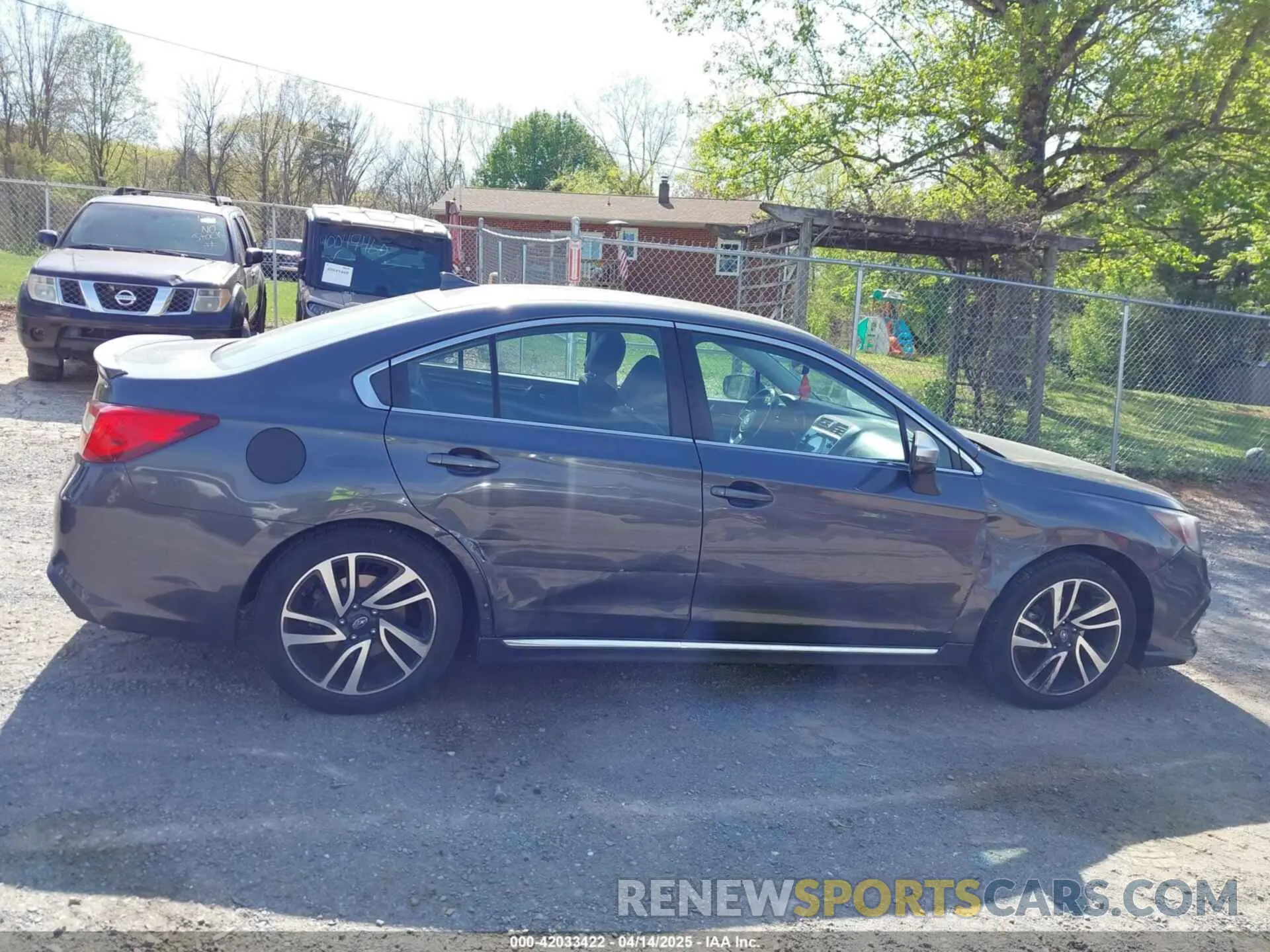 14 Фотография поврежденного автомобиля 4S3BNAS63K3019077 SUBARU LEGACY 2019