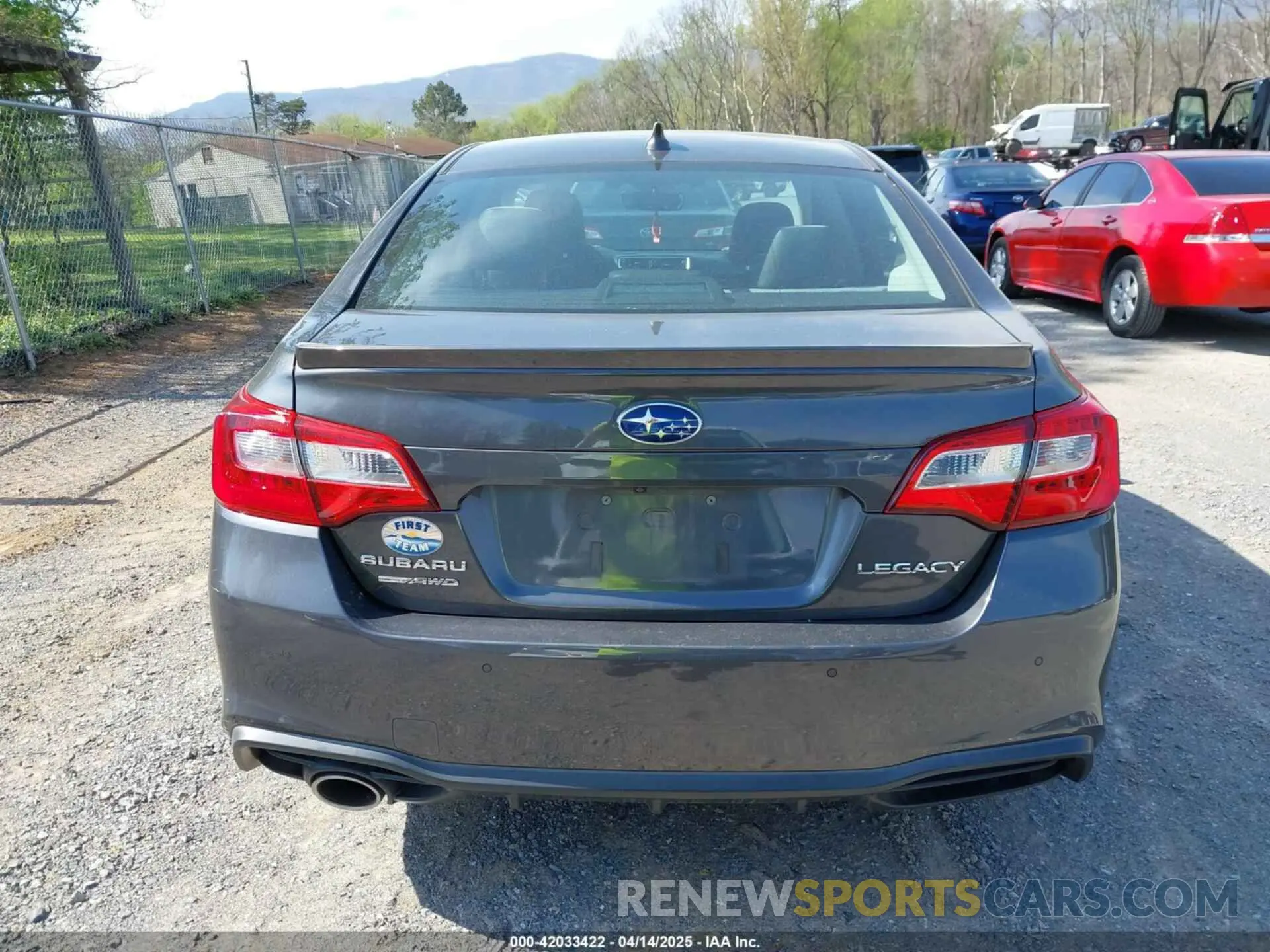17 Фотография поврежденного автомобиля 4S3BNAS63K3019077 SUBARU LEGACY 2019