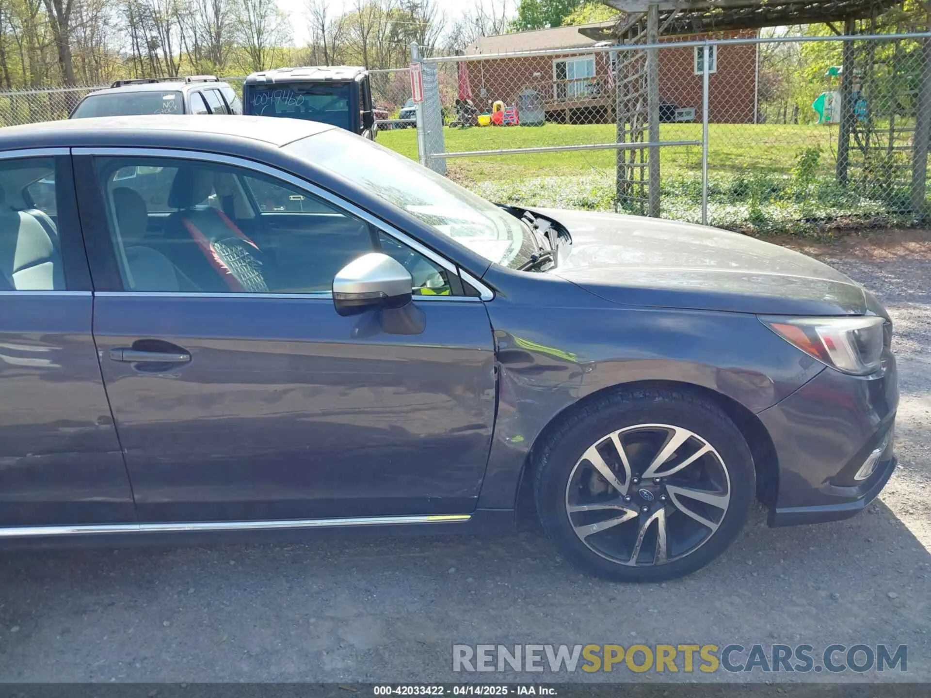 18 Фотография поврежденного автомобиля 4S3BNAS63K3019077 SUBARU LEGACY 2019