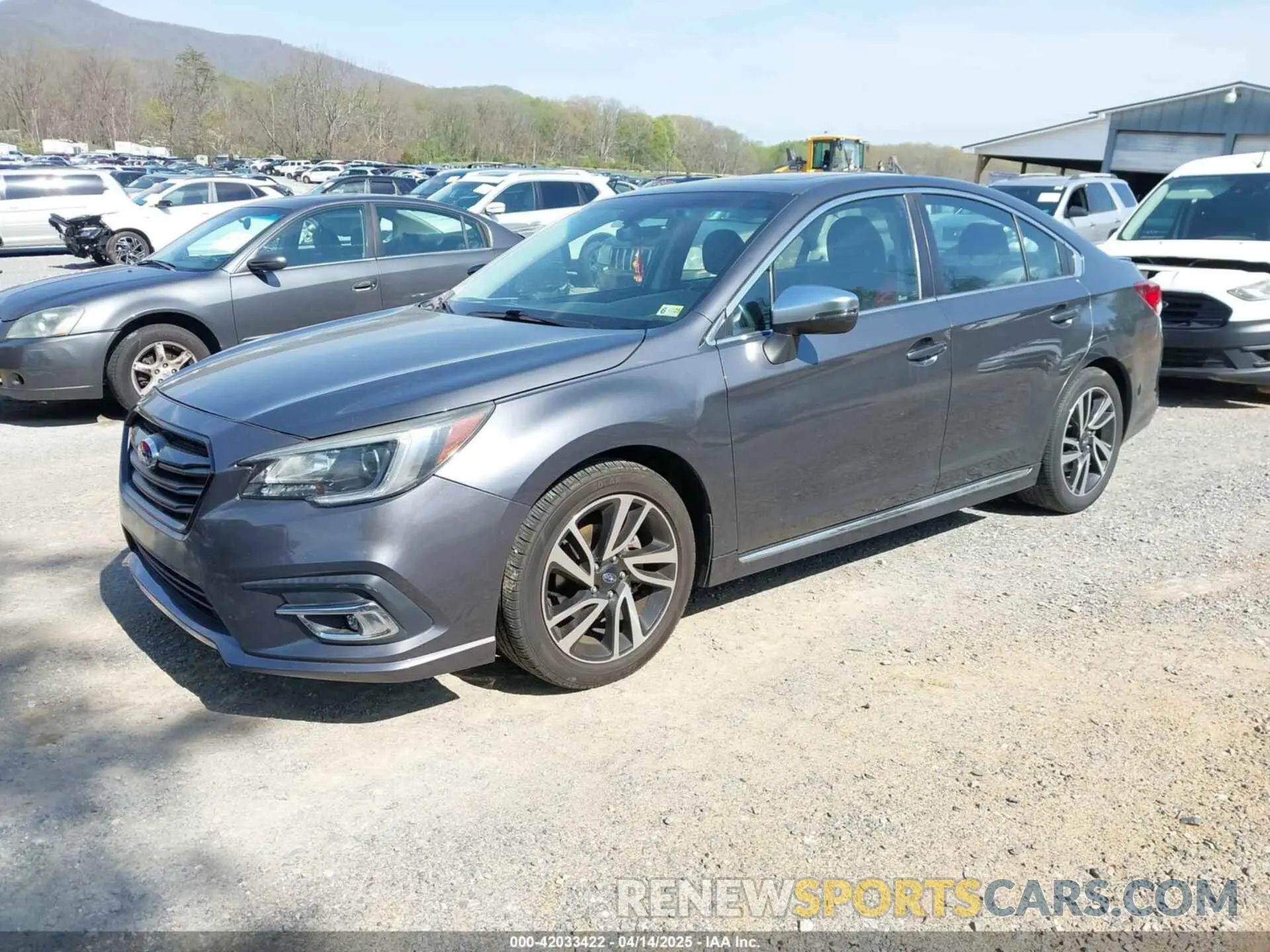 2 Фотография поврежденного автомобиля 4S3BNAS63K3019077 SUBARU LEGACY 2019