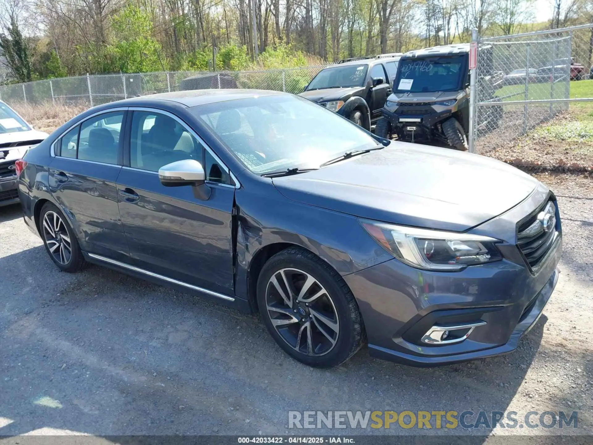 6 Фотография поврежденного автомобиля 4S3BNAS63K3019077 SUBARU LEGACY 2019