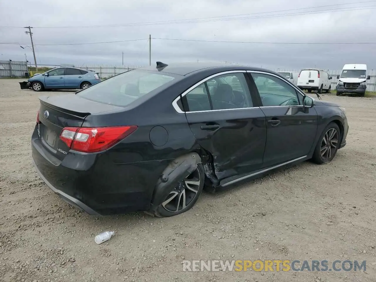 3 Photograph of a damaged car 4S3BNAS66K3009241 SUBARU LEGACY 2019