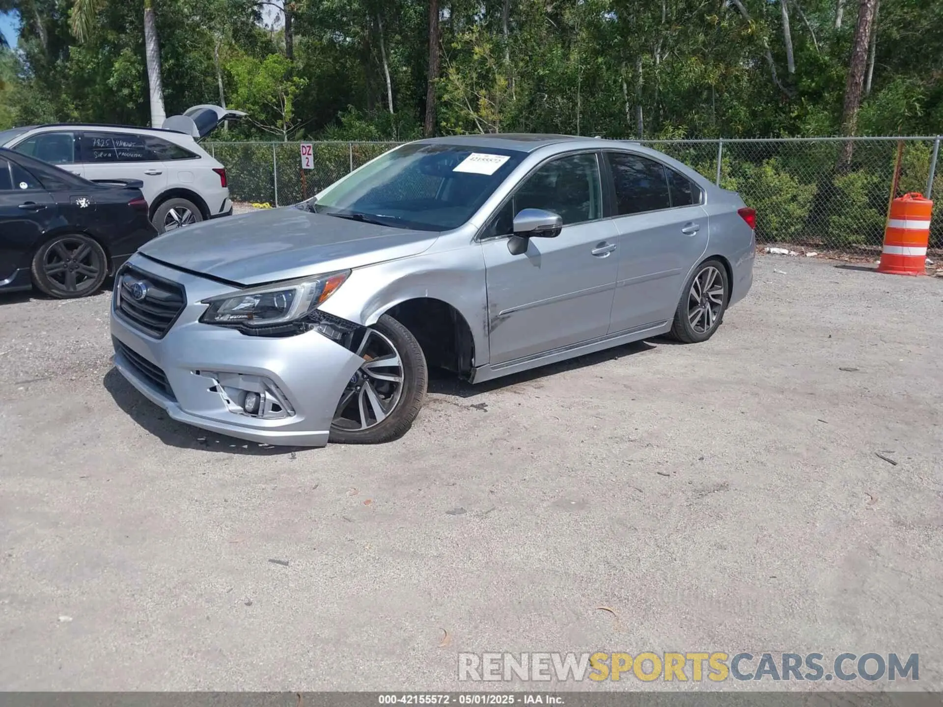 2 Photograph of a damaged car 4S3BNAS68K3004560 SUBARU LEGACY 2019