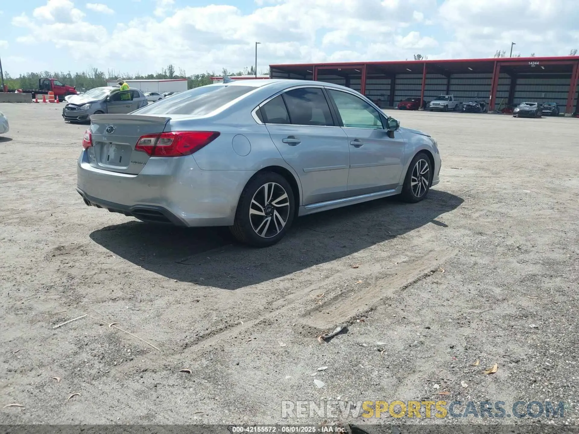 4 Photograph of a damaged car 4S3BNAS68K3004560 SUBARU LEGACY 2019