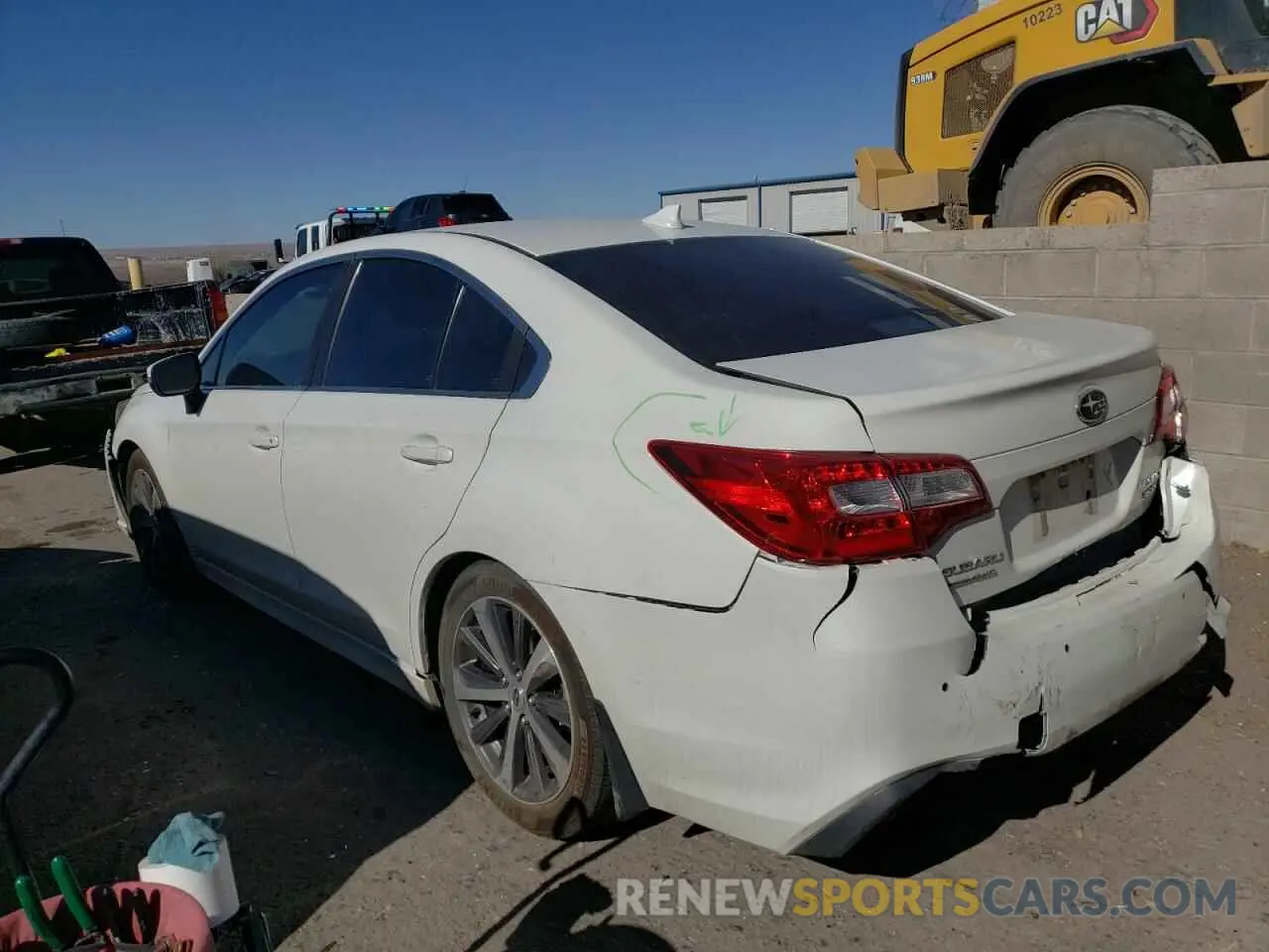 2 Фотография поврежденного автомобиля 4S3BNEN61K3012423 SUBARU LEGACY 2019
