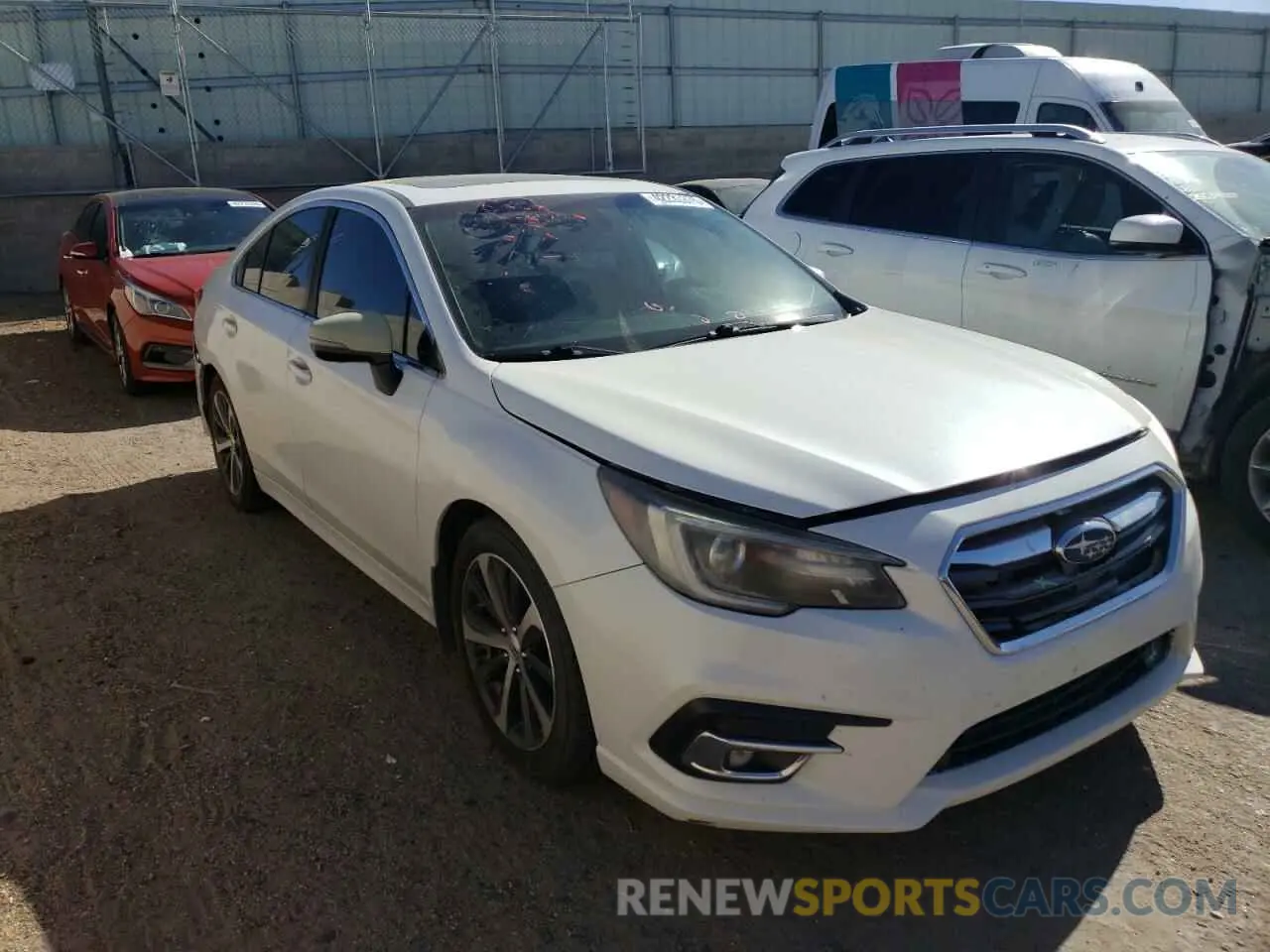 4 Фотография поврежденного автомобиля 4S3BNEN61K3012423 SUBARU LEGACY 2019